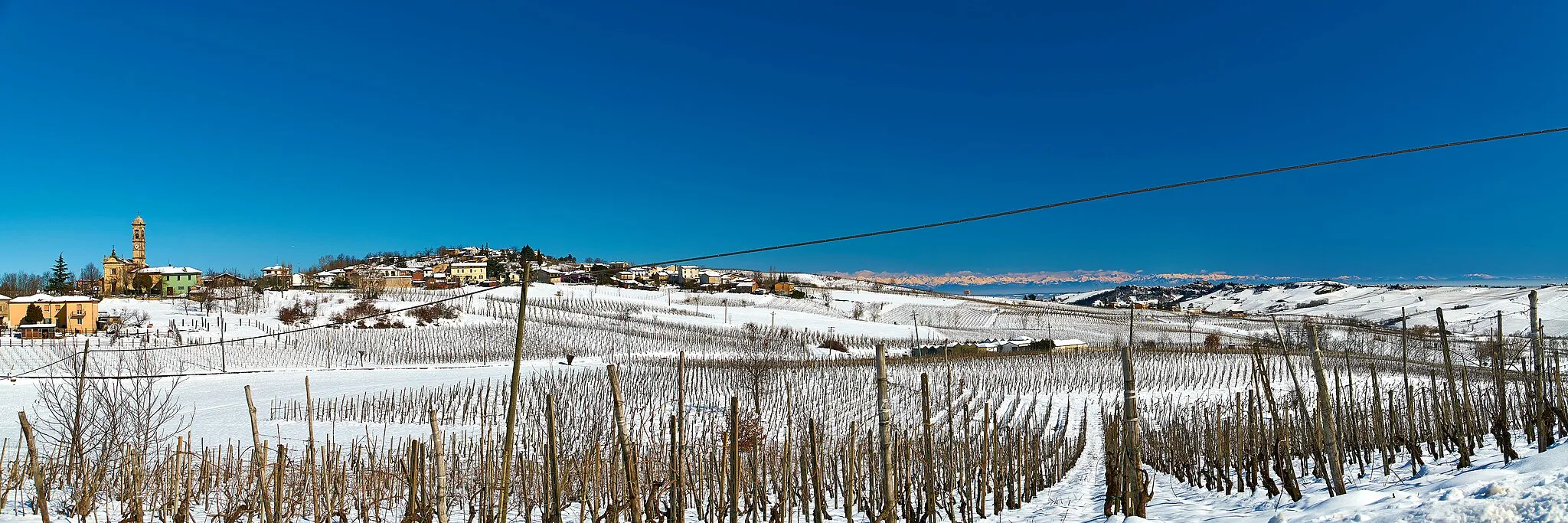Photo showing: Sannazzaro, panorama