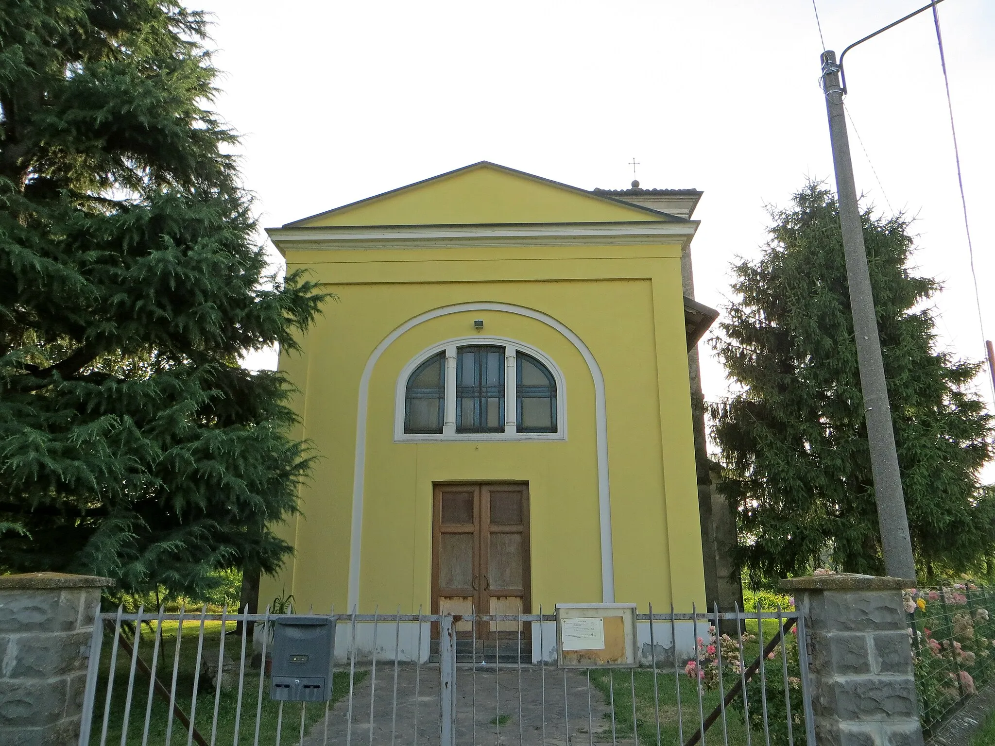 Photo showing: Chiesa di San Lorenzo (Moletolo, Parma) - facciata