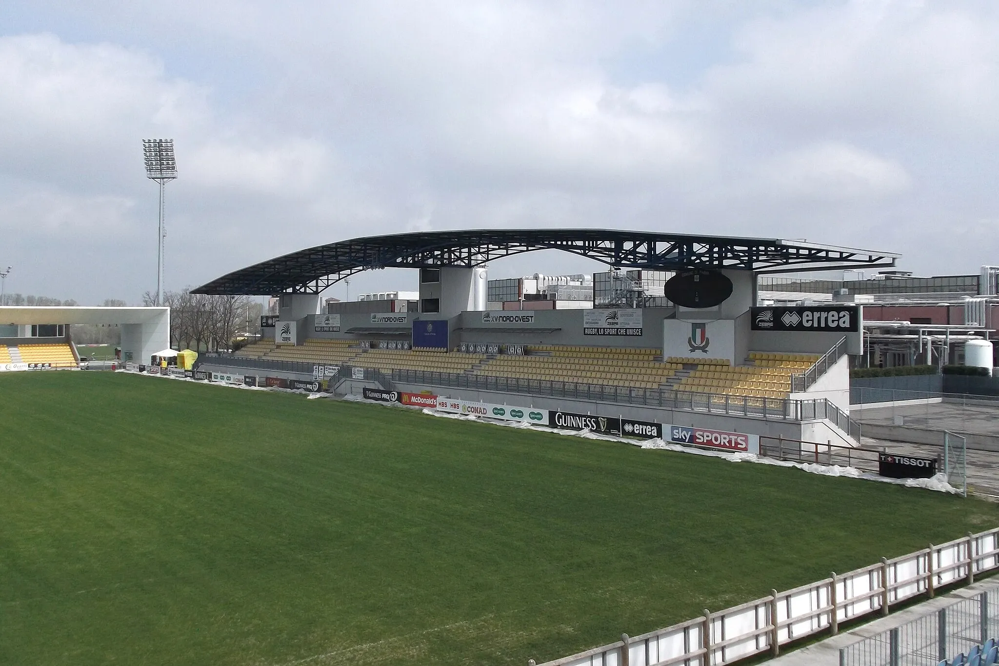 Photo showing: Stadio Sergio Lanfranchi in Parma - East stand