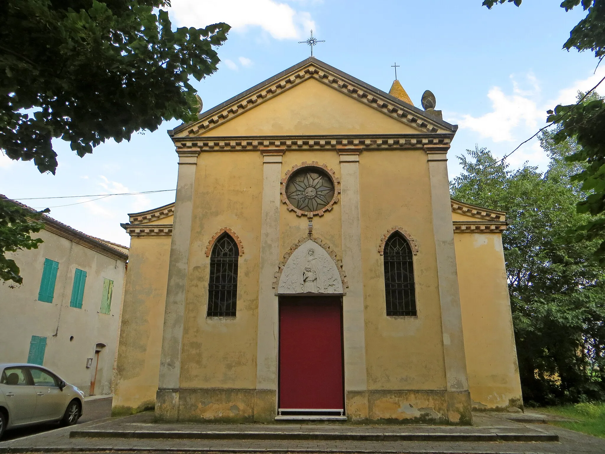 Photo showing: Chiesa di San Donato (San Donato, Parma) - facciata