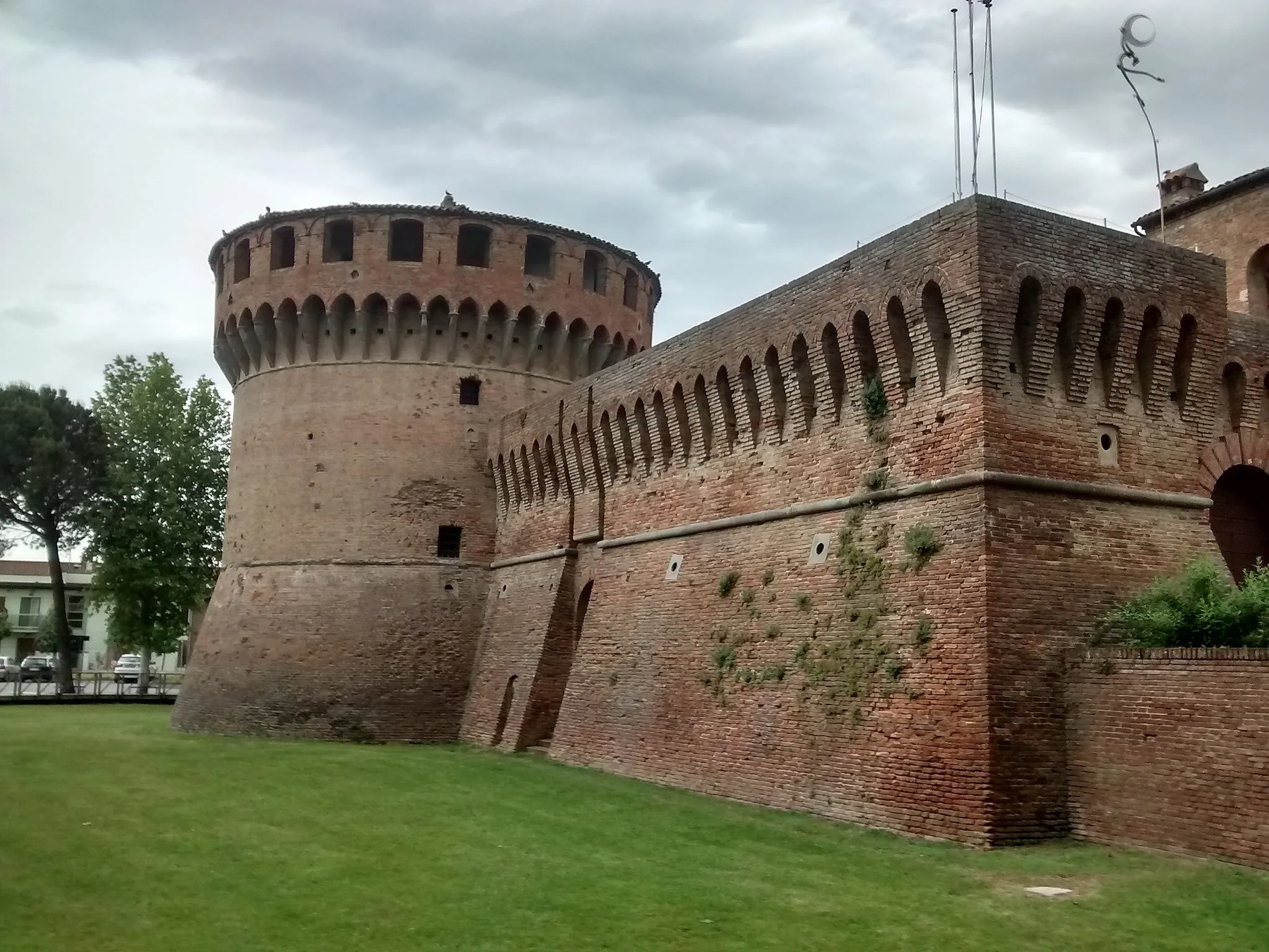 Photo showing: Castello Sforzesco (Bagnara di Romagna)