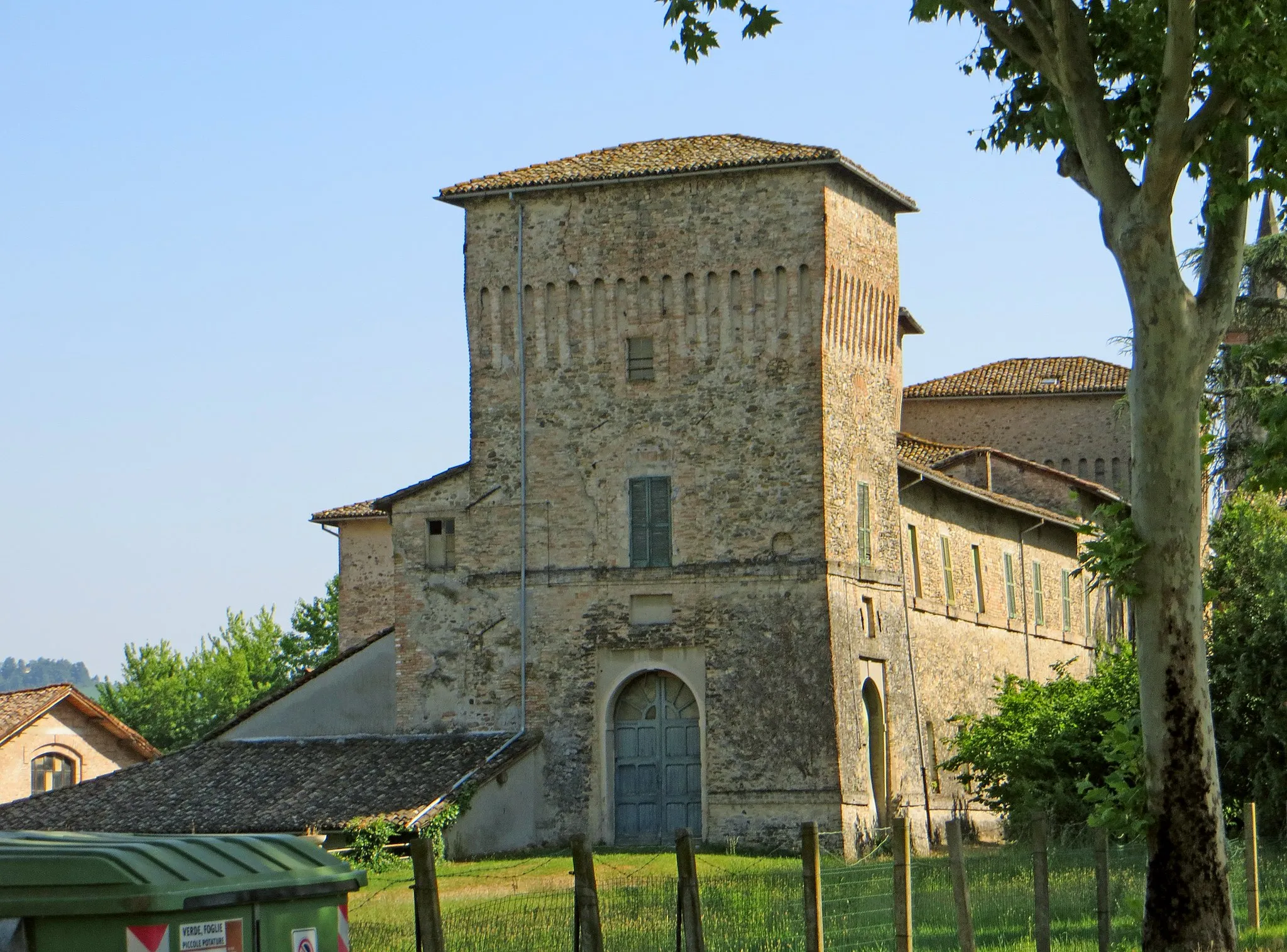 Photo showing: Castello (Panocchia, Parma) - torrione nord