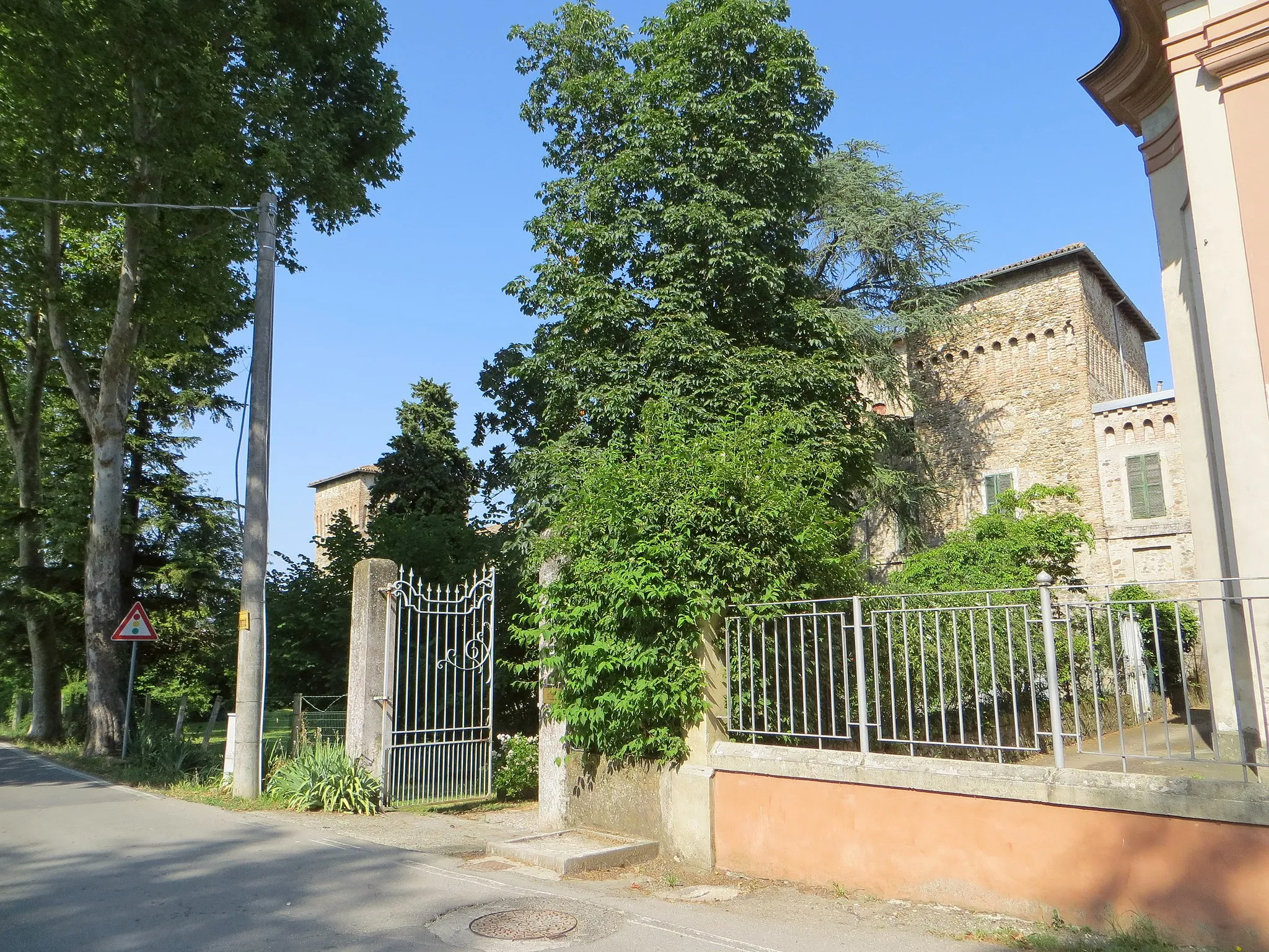 Photo showing: Castello (Panocchia, Parma) - torrione sud