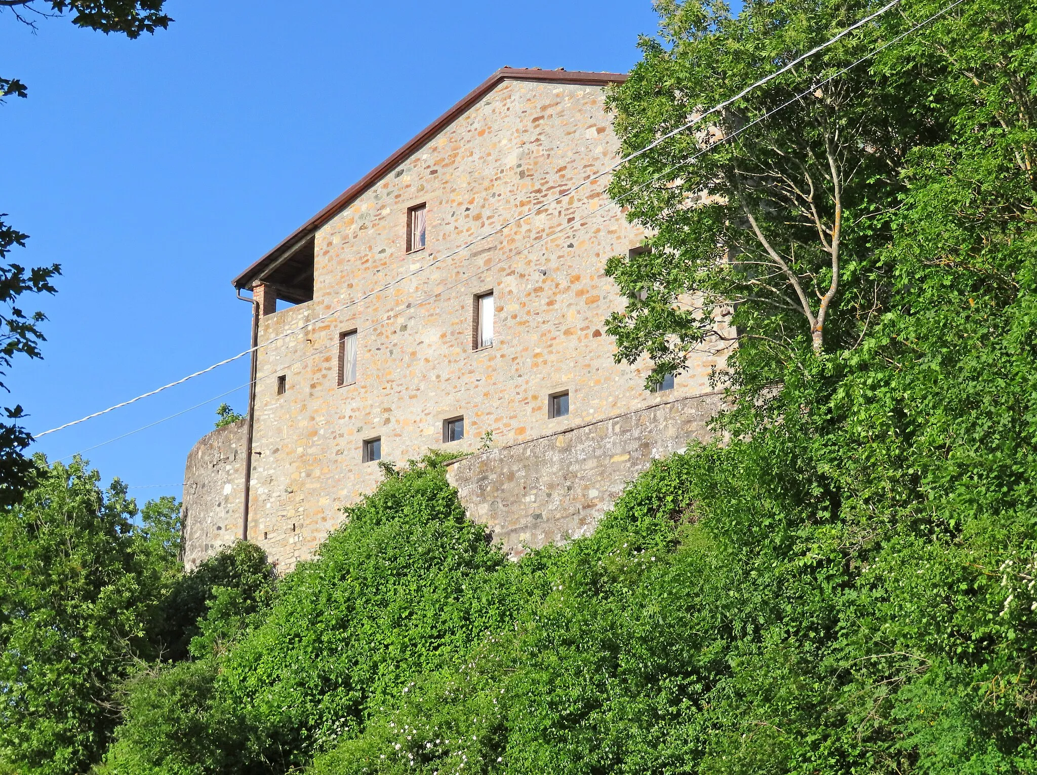 Photo showing: Retro della pieve di San Michele Arcangelo