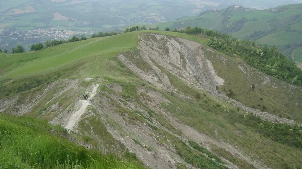 Photo showing: A passeggio sui calanchi delle colline sopra it:Fontanelice.
