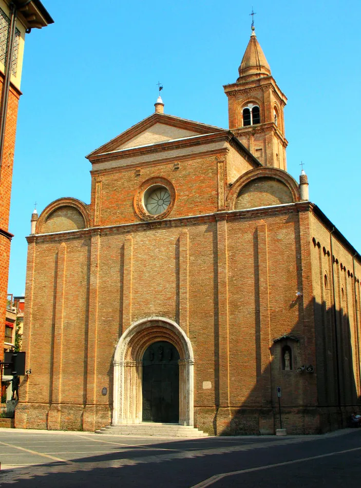 Photo showing: Facciata del Duomo di San Giovanni Battista, Cesena.