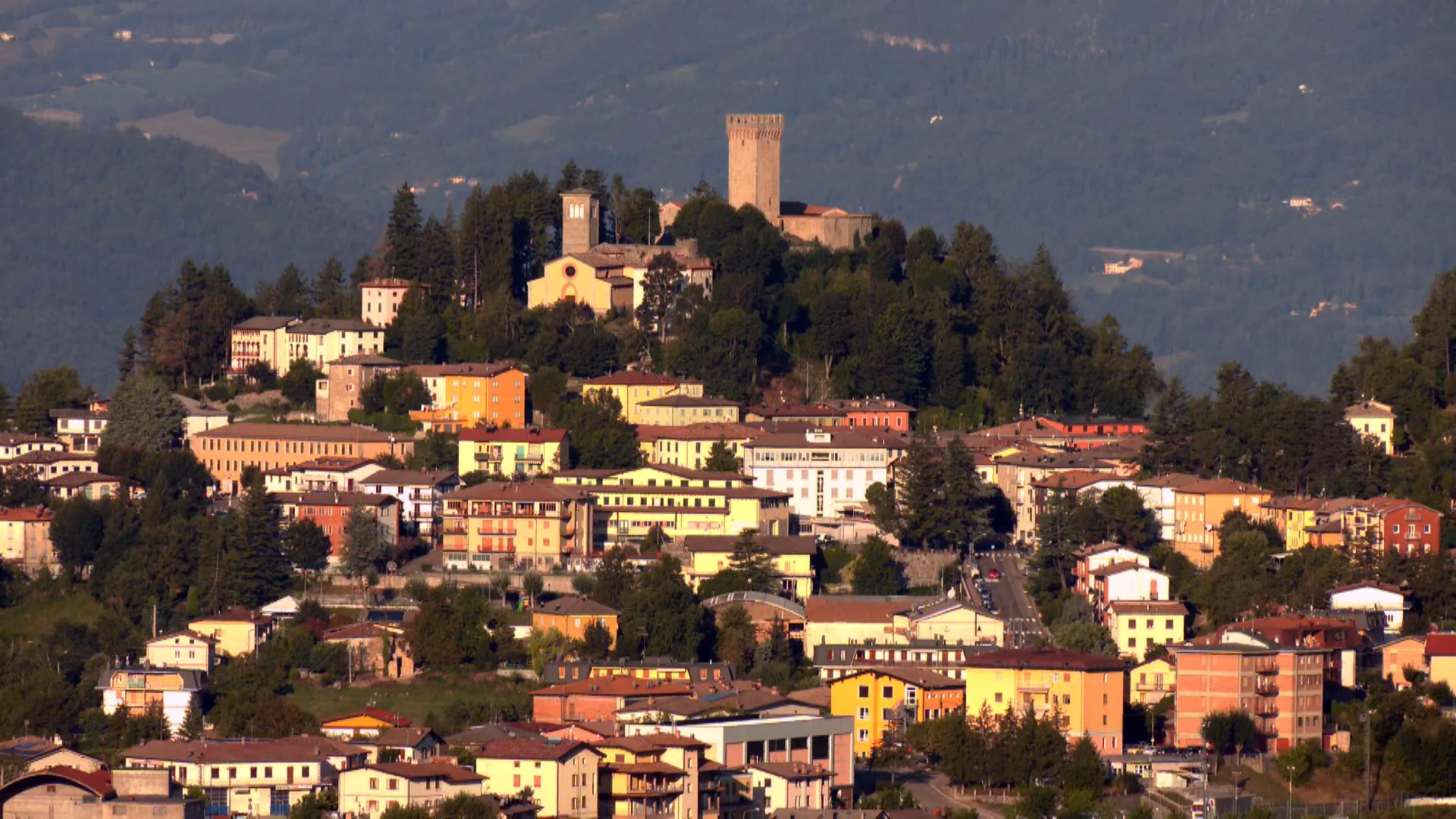 Photo showing: Montese tourist resort in the Modenese Apennines
