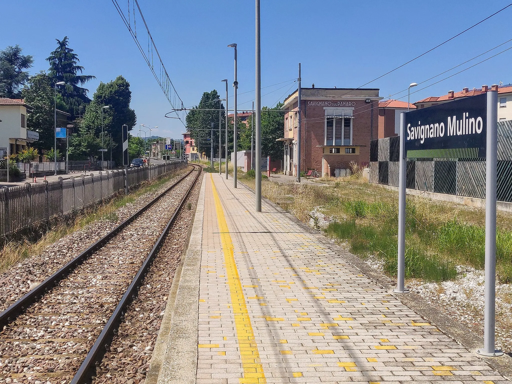 Photo showing: La stazione ferroviaria di Savignano Mulino, a Savignano sul Panaro, in provincia di Modena.