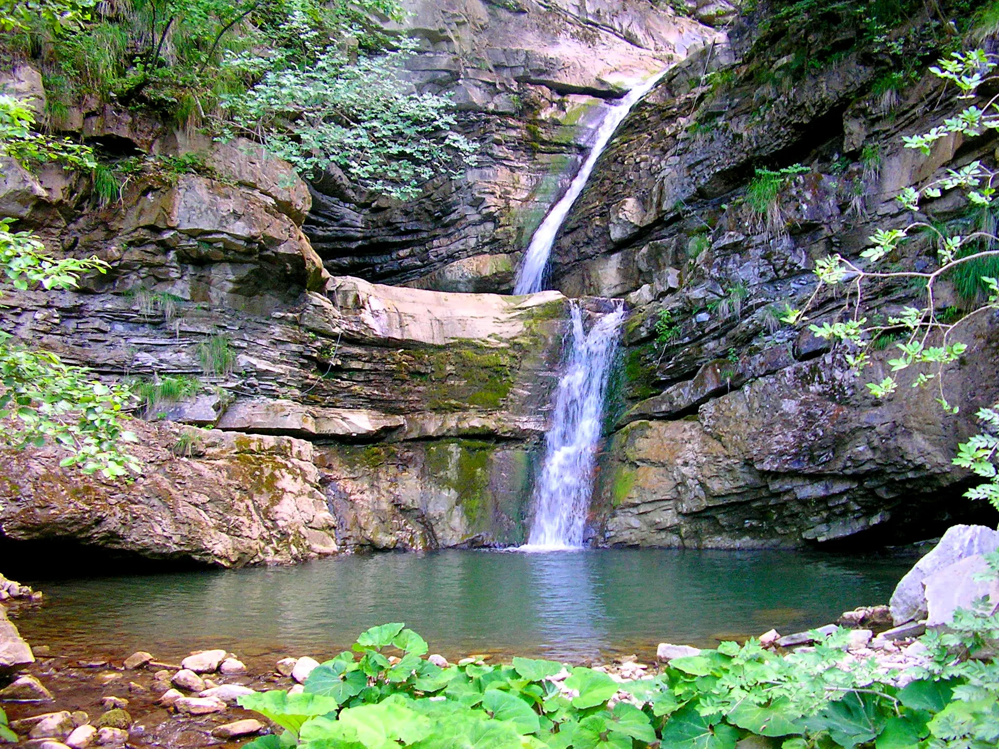 Photo showing: Cascata torrente Perino