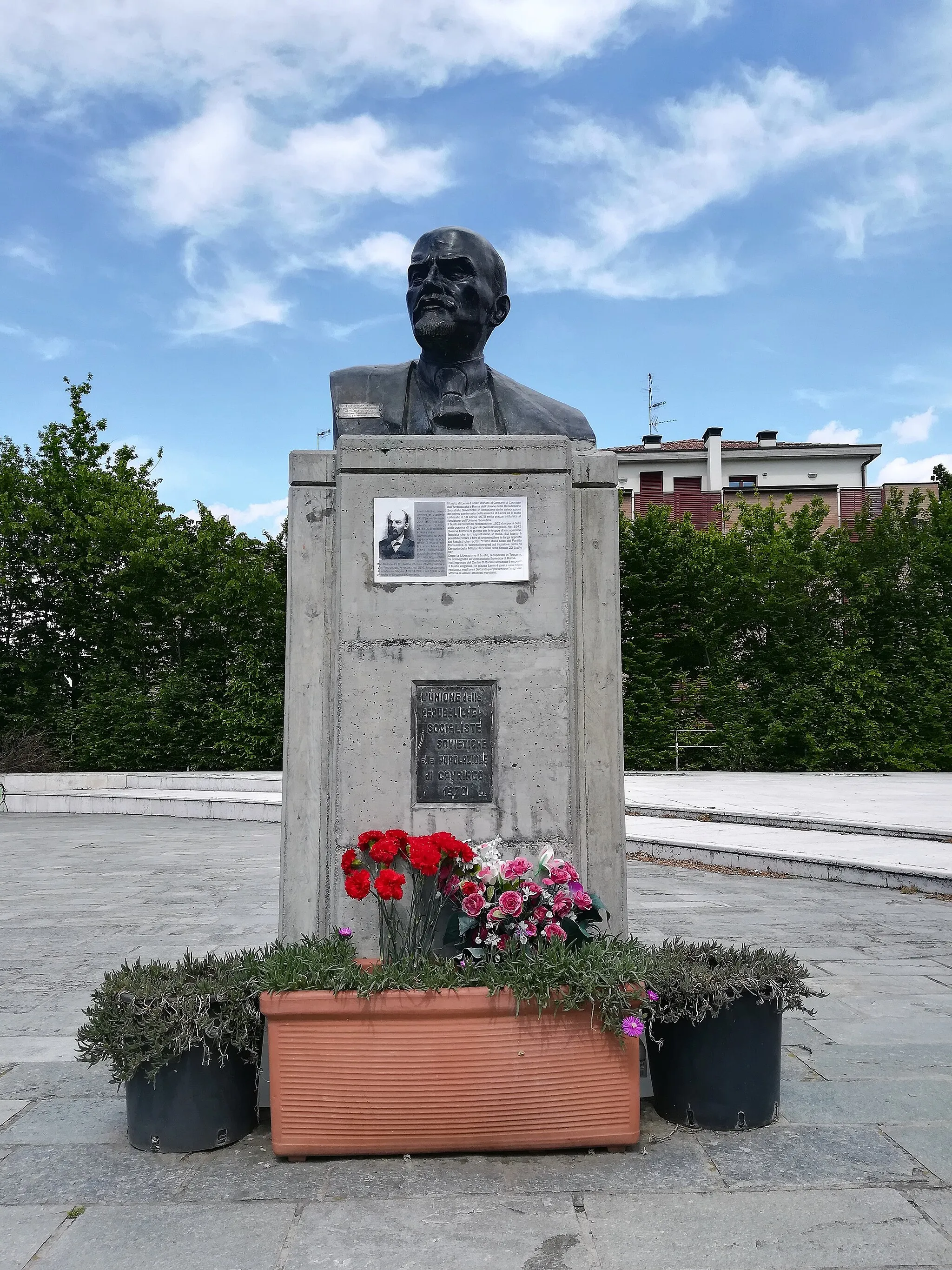 Photo showing: Lenin's Bust- Cavriago (Province of Reggio Emilia)