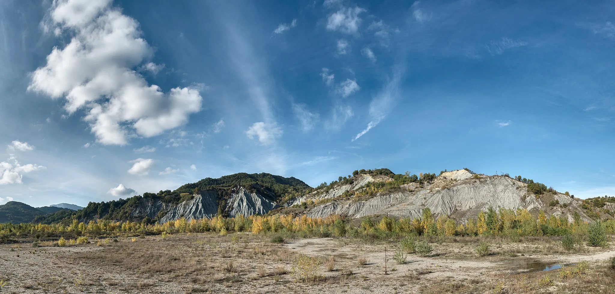 Photo showing: Badlands - Fora, Toano, Reggio Emilia, Italy