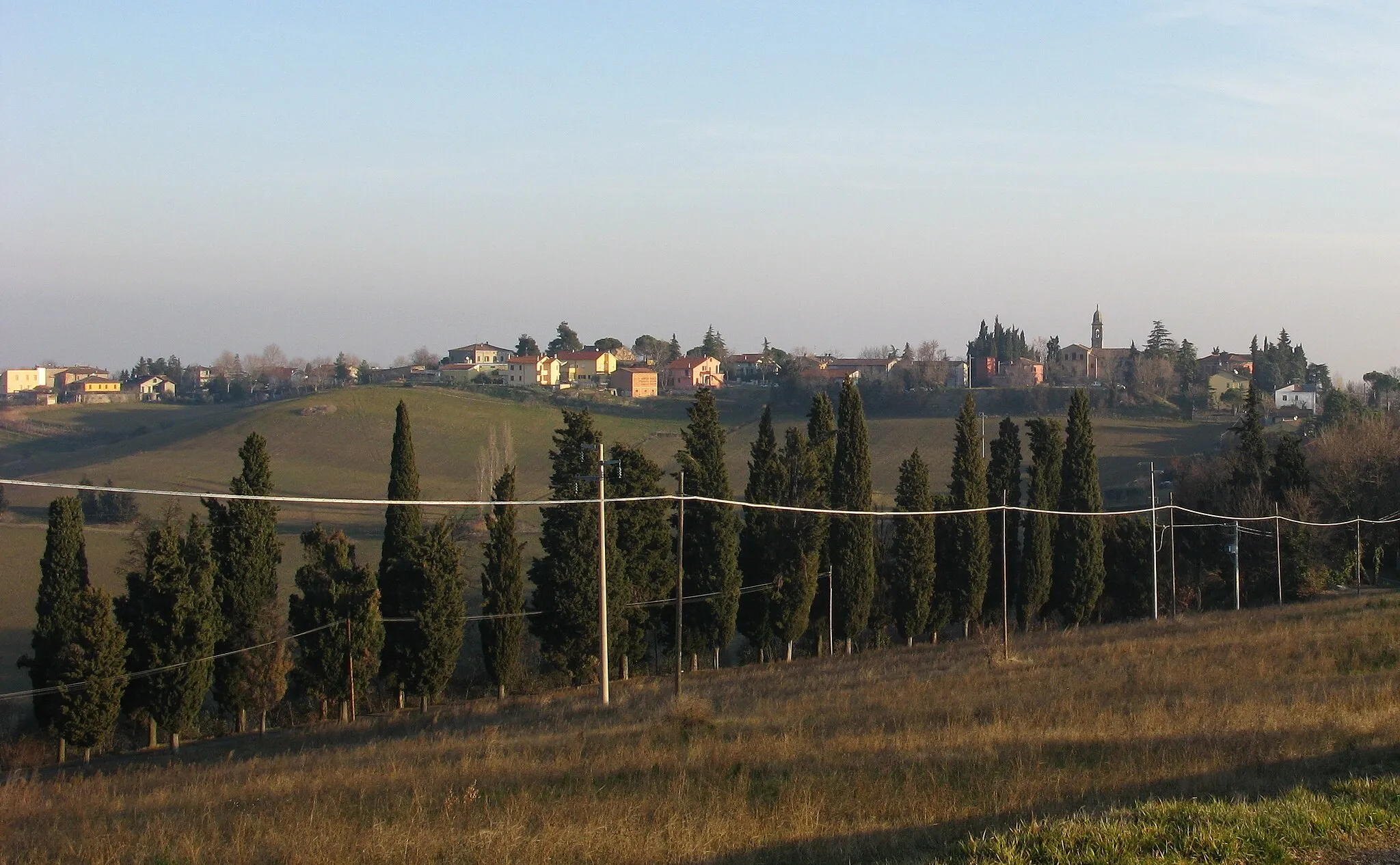 Photo showing: Panorama di Poggio Berni.