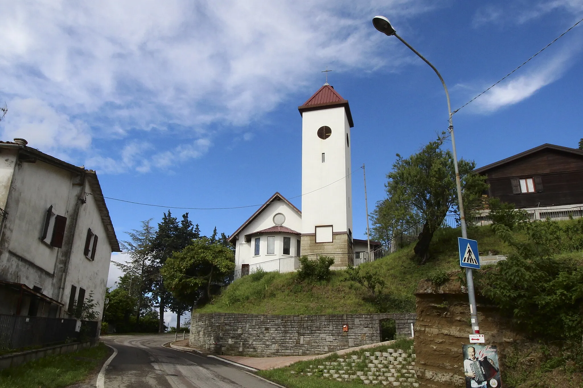 Photo showing: Church Sant'Ansano, Brento, hamlet of Monzuno, metropolitan city of Bologna, Emilia-Romagna, Italy