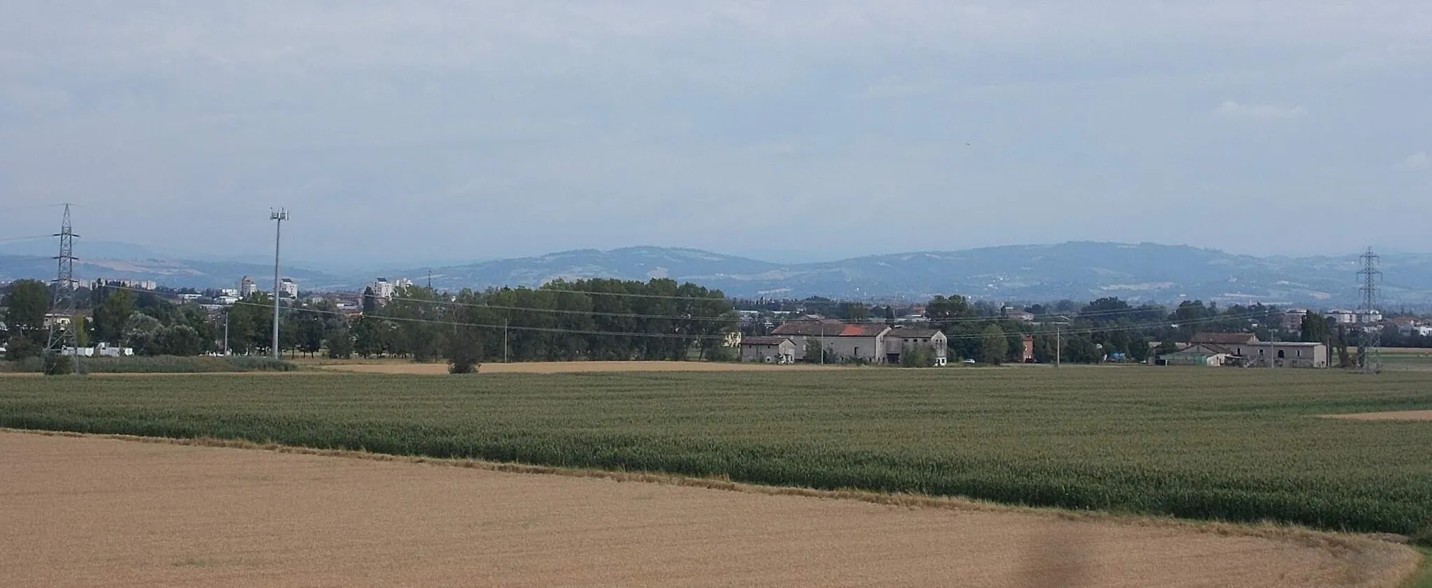 Photo showing: Reggio Emilia - tájrészlet Roncocesi közelében