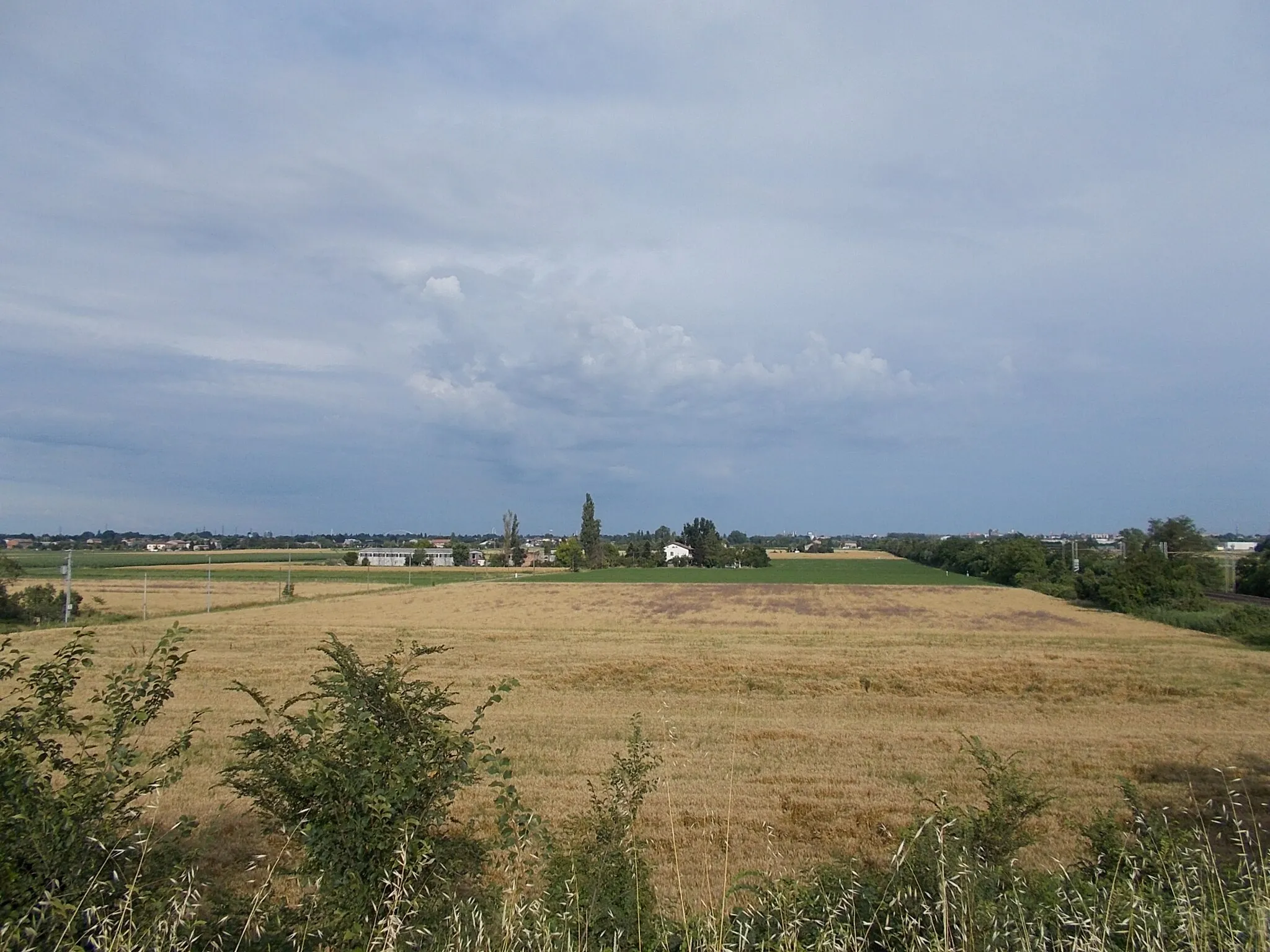 Photo showing: Reggio Emilia - tájrészlet Roncocesi közelében (Viale Carlo Marx)