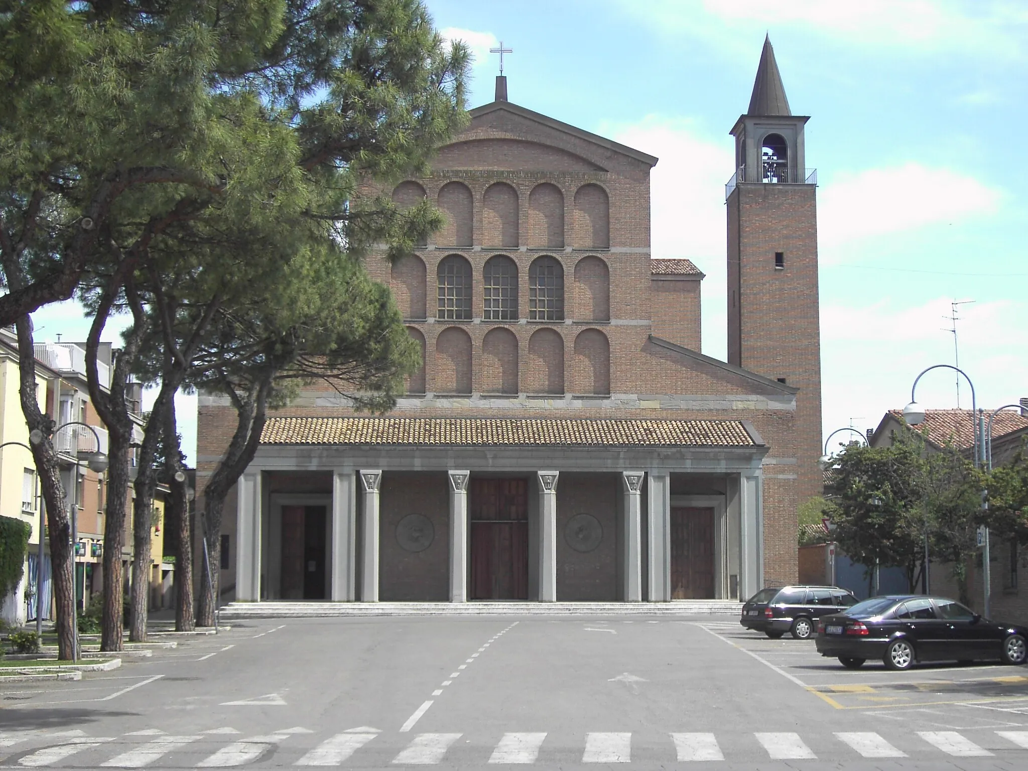 Photo showing: Fusignano, the archbishopric church of San Giovanni Battista