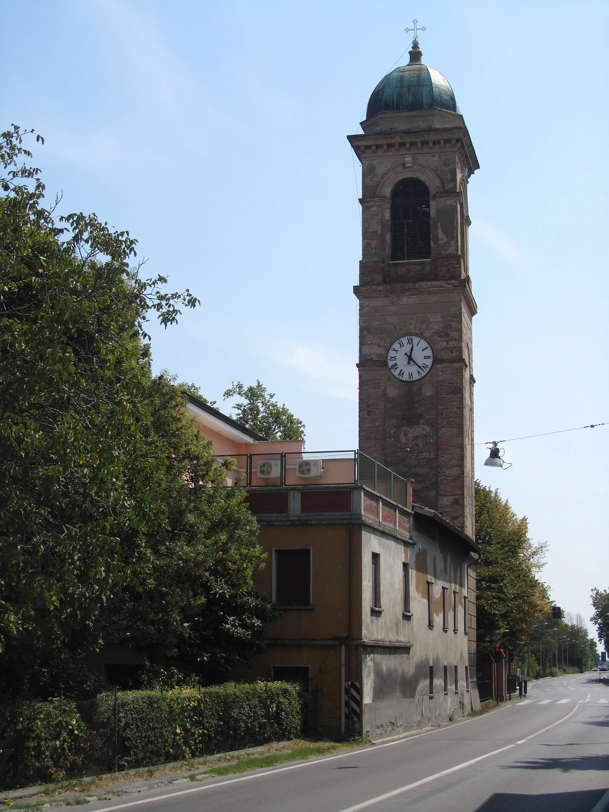 Photo showing: Il campanile di Villa Cadè, provincia di Reggio nell'Emilia.