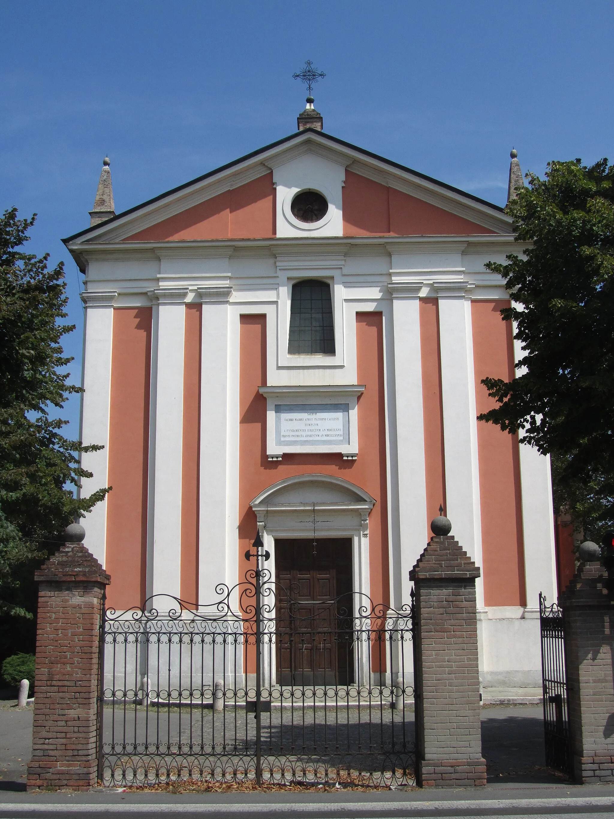 Photo showing: La chiesa di San Giacomo a Villa Cadè, provincia di Reggio nell'Emilia.