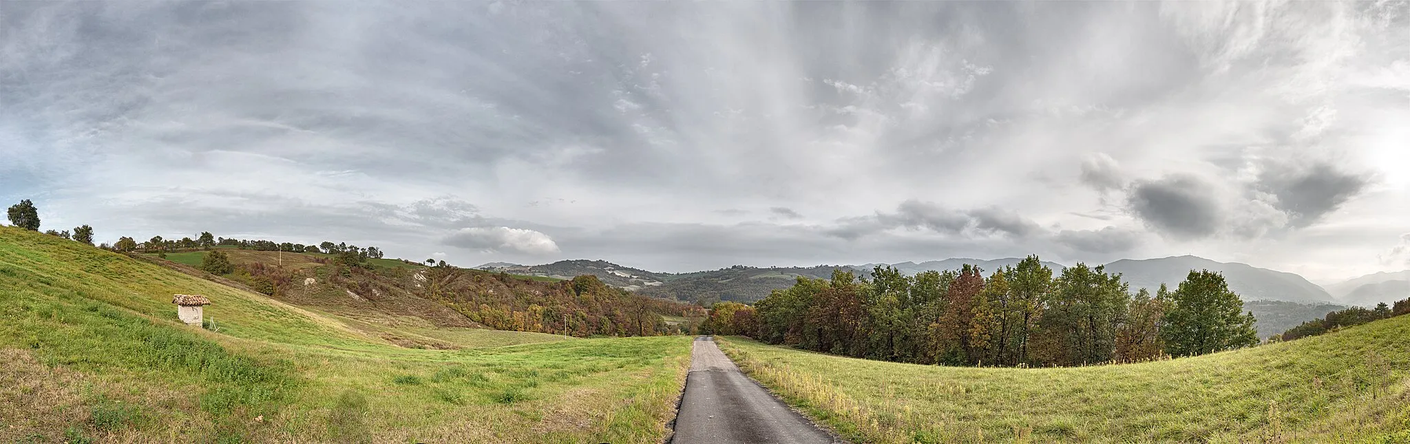 Photo showing: Via Monte Croce - Vezzano sul Crostolo, Reggio Emilia, Italia