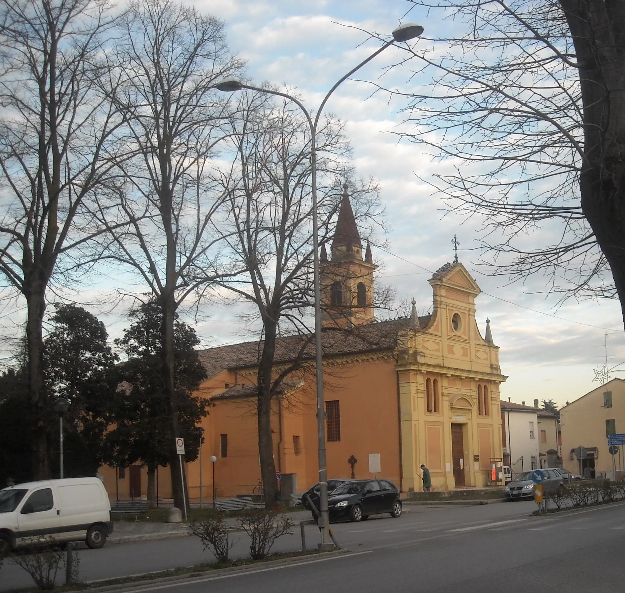 Photo showing: Church of Casumaro, in the Ferrara Province, Italy.
