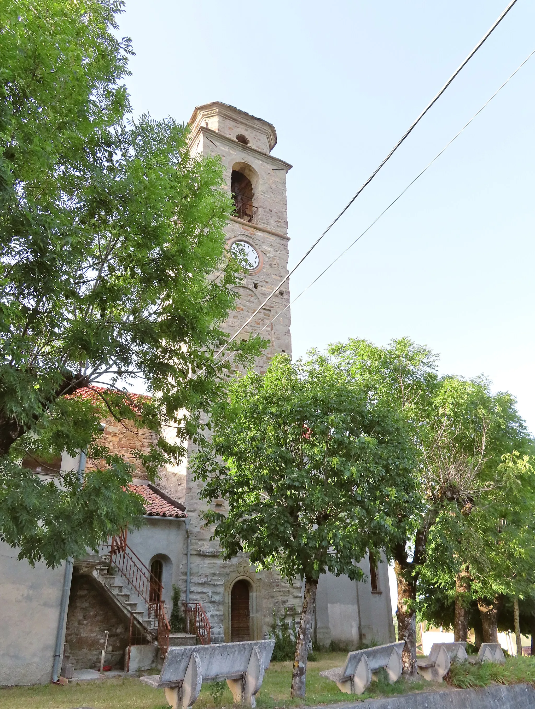 Photo showing: Campanile della chiesa di San Michele Arcangelo