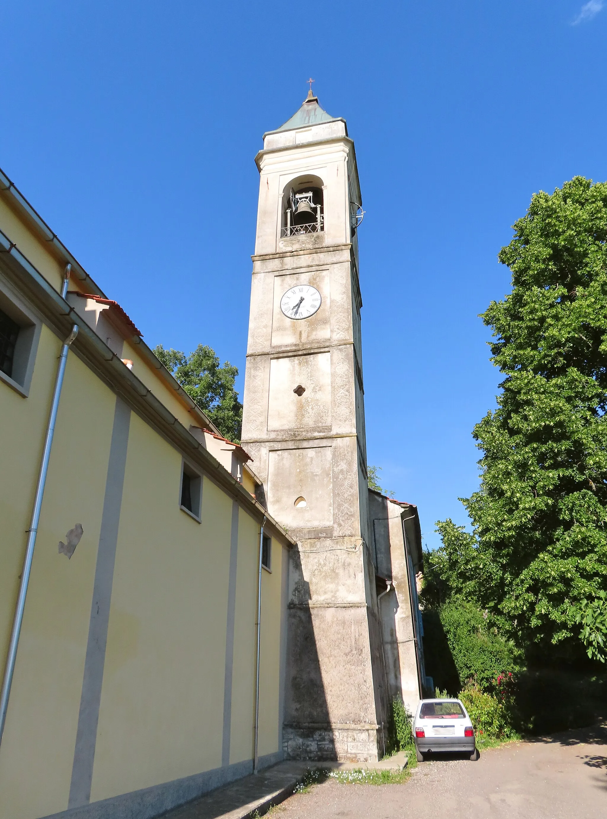 Photo showing: Campanile della chiesa della Beata Vergine Annunciata