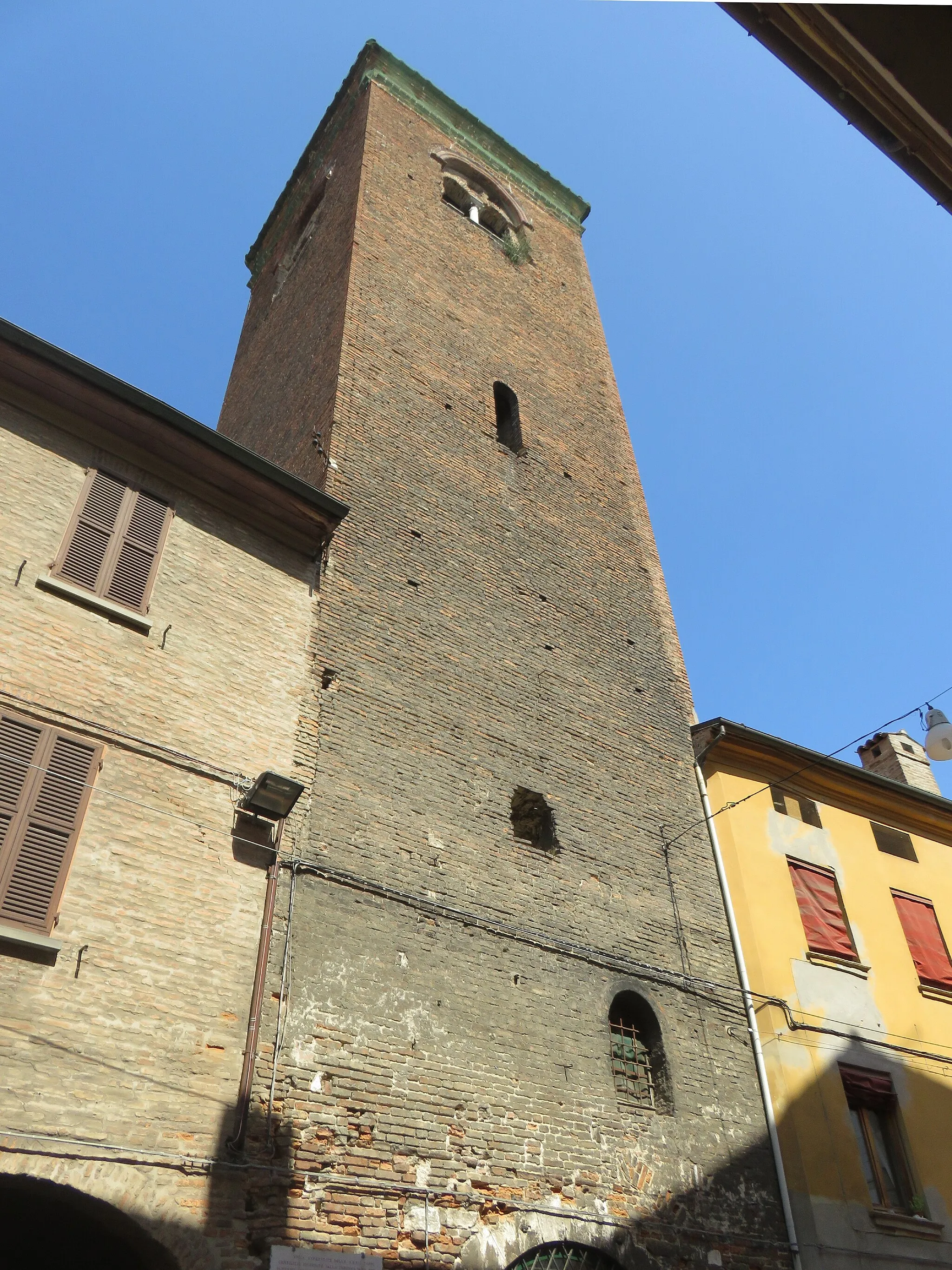 Photo showing: Torre dei Leuti, corso Porta Reno, Ferrara
