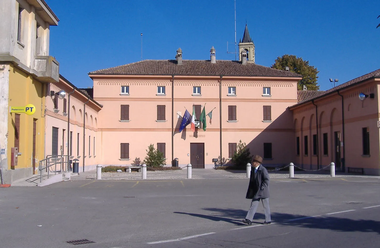 Photo showing: Il palazzo municipale di Caselle Landi - Italia