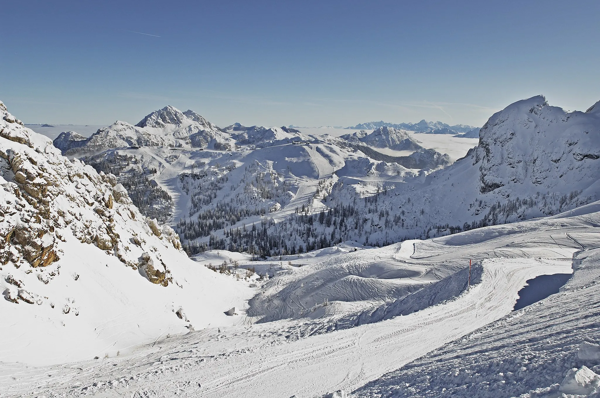 Photo showing: Skigebiet Nassfeld