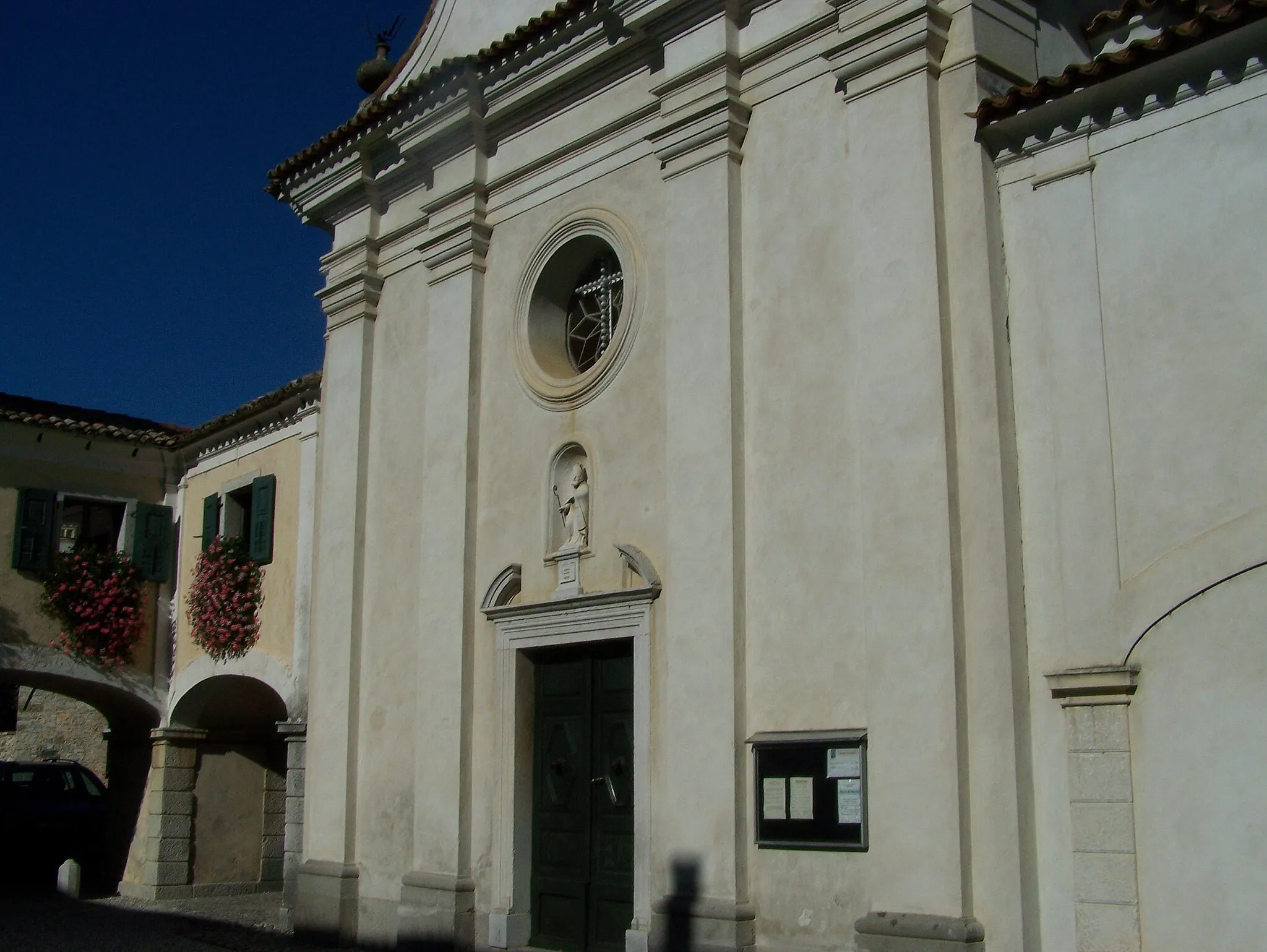 Photo showing: The church of San Nicola, in Strassoldo, Friuli, Nort-East Italy