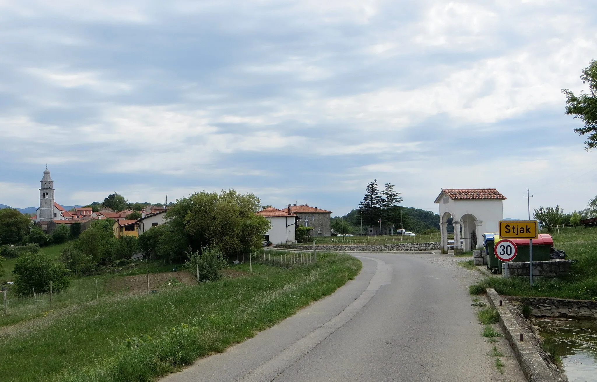 Photo showing: Štjak, Municipality of Sežana, Slovenia