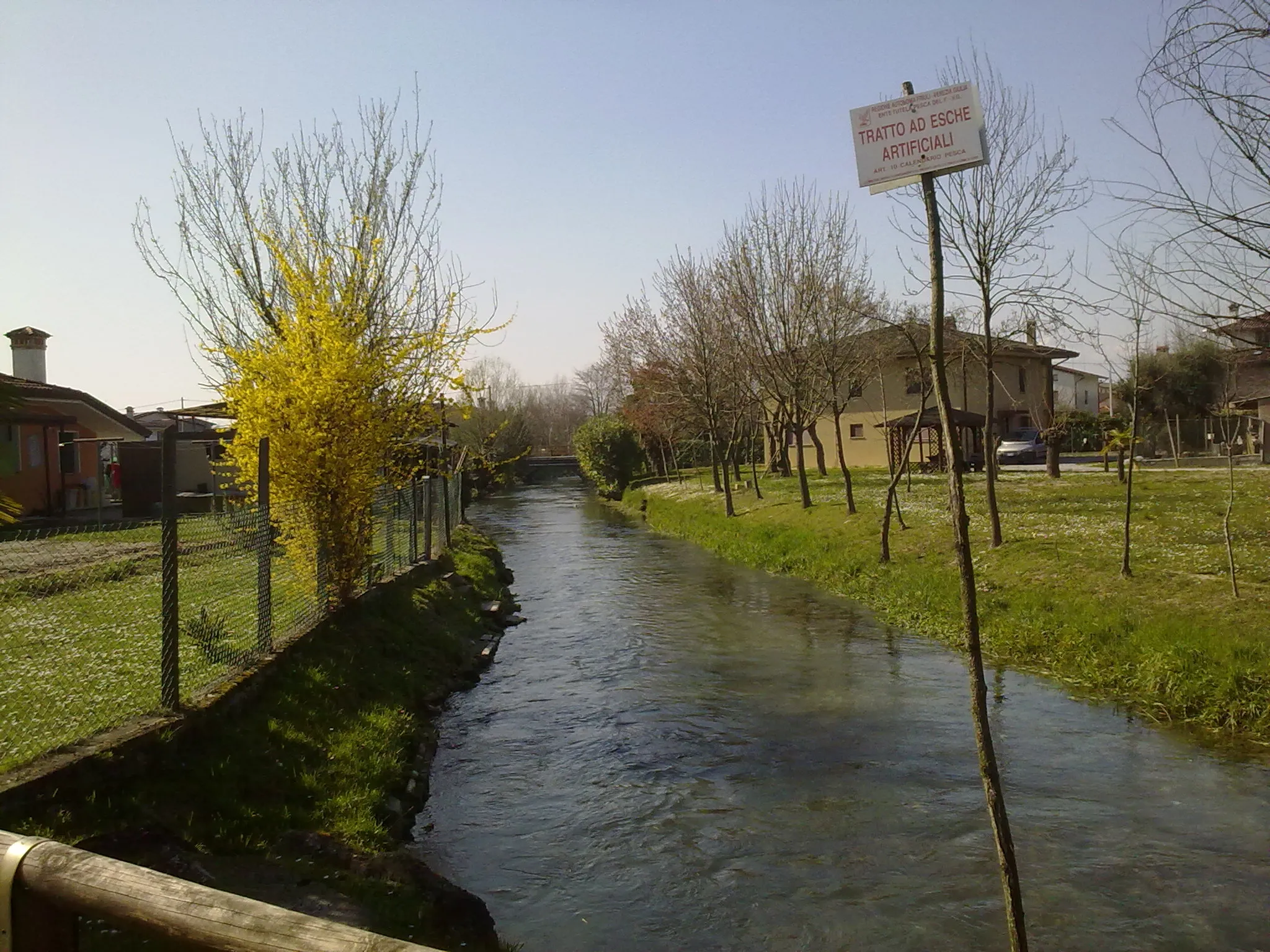 Photo showing: 33080 Castions PN, Italy. Rio Castellana