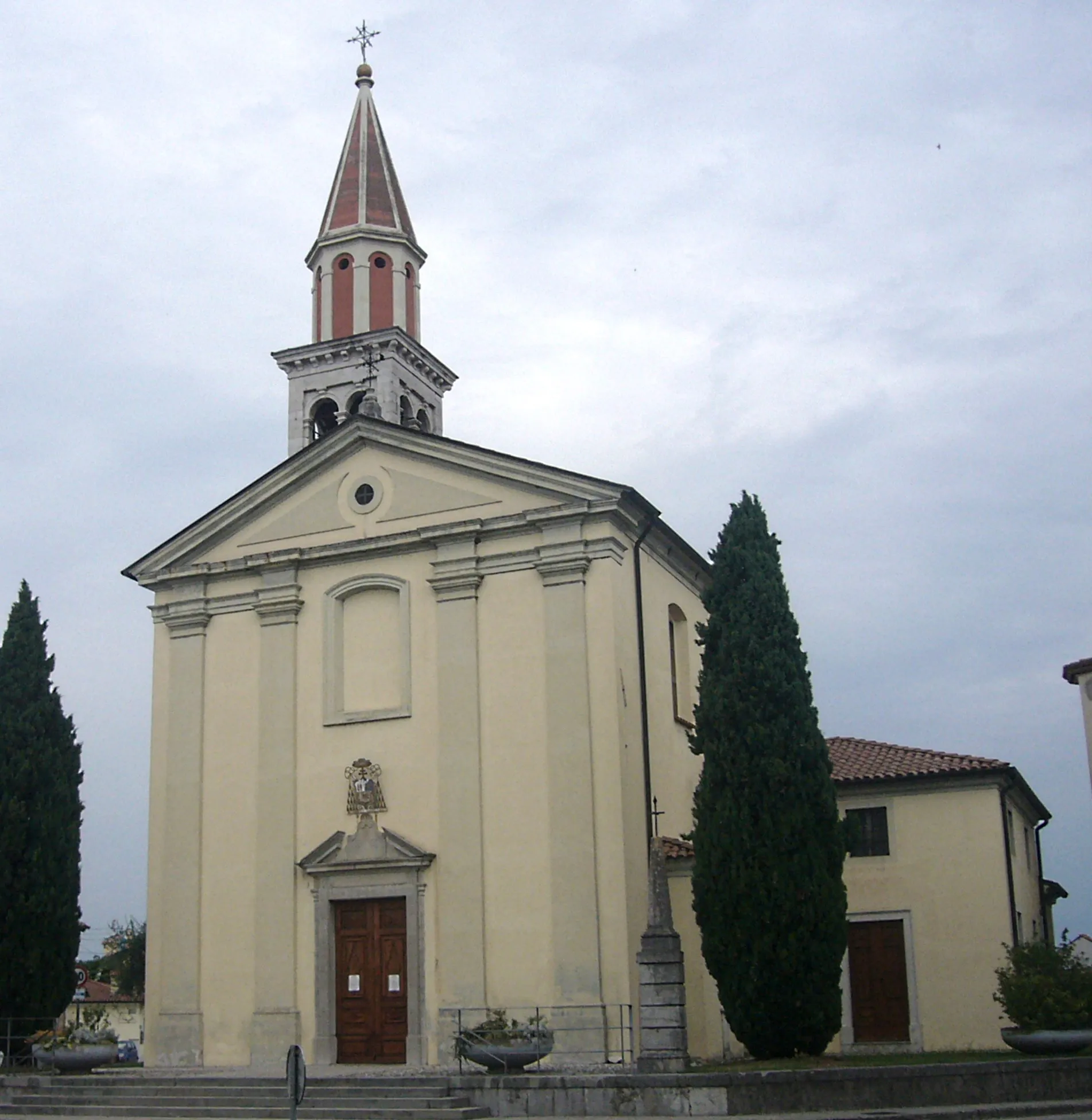 Photo showing: La chiesa di Santa Maria Maddalena a Ialmicco, frazione di Palmanova