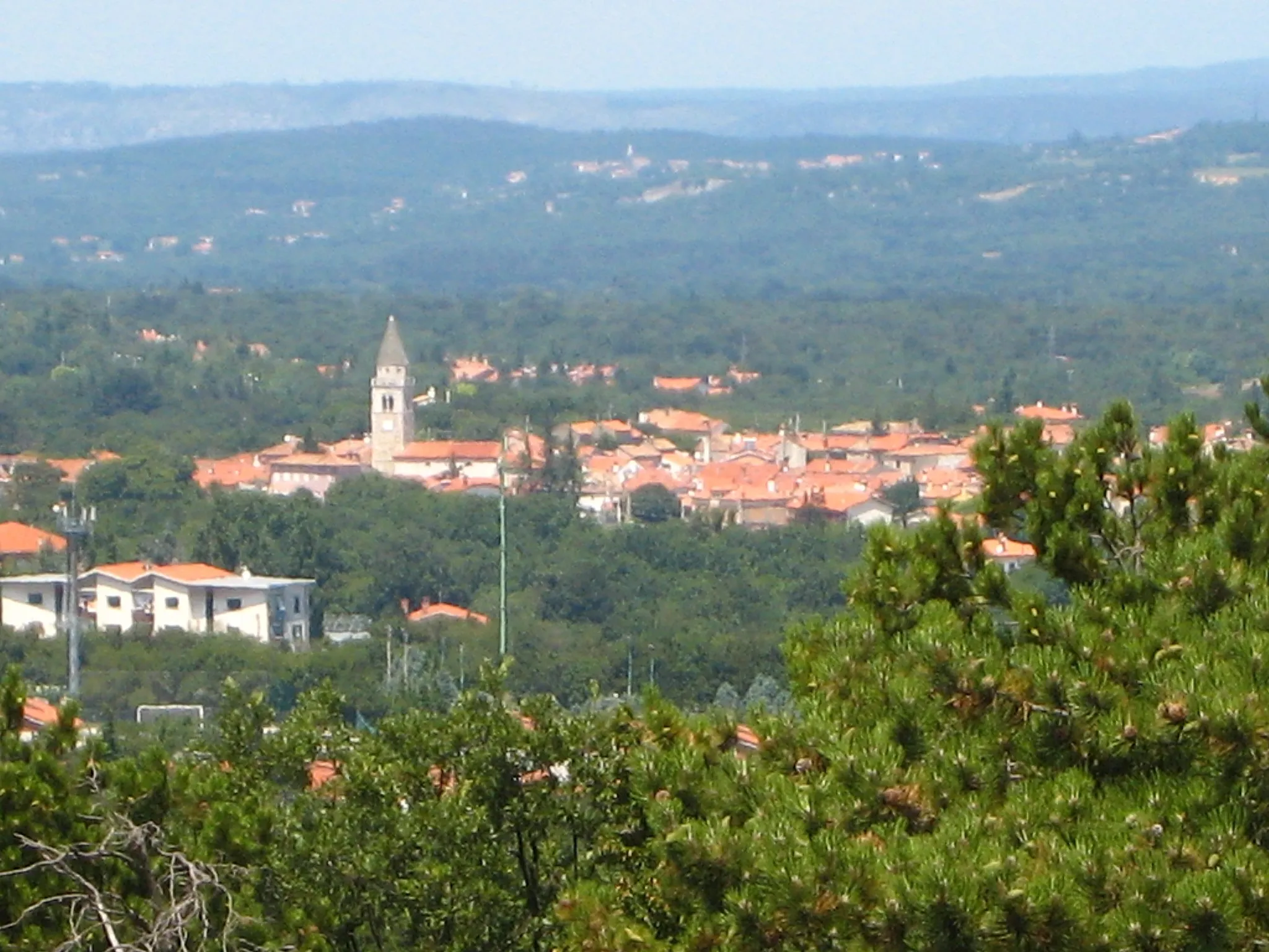 Photo showing: Photo of Prosecco, a village near, now suburb of Trieste