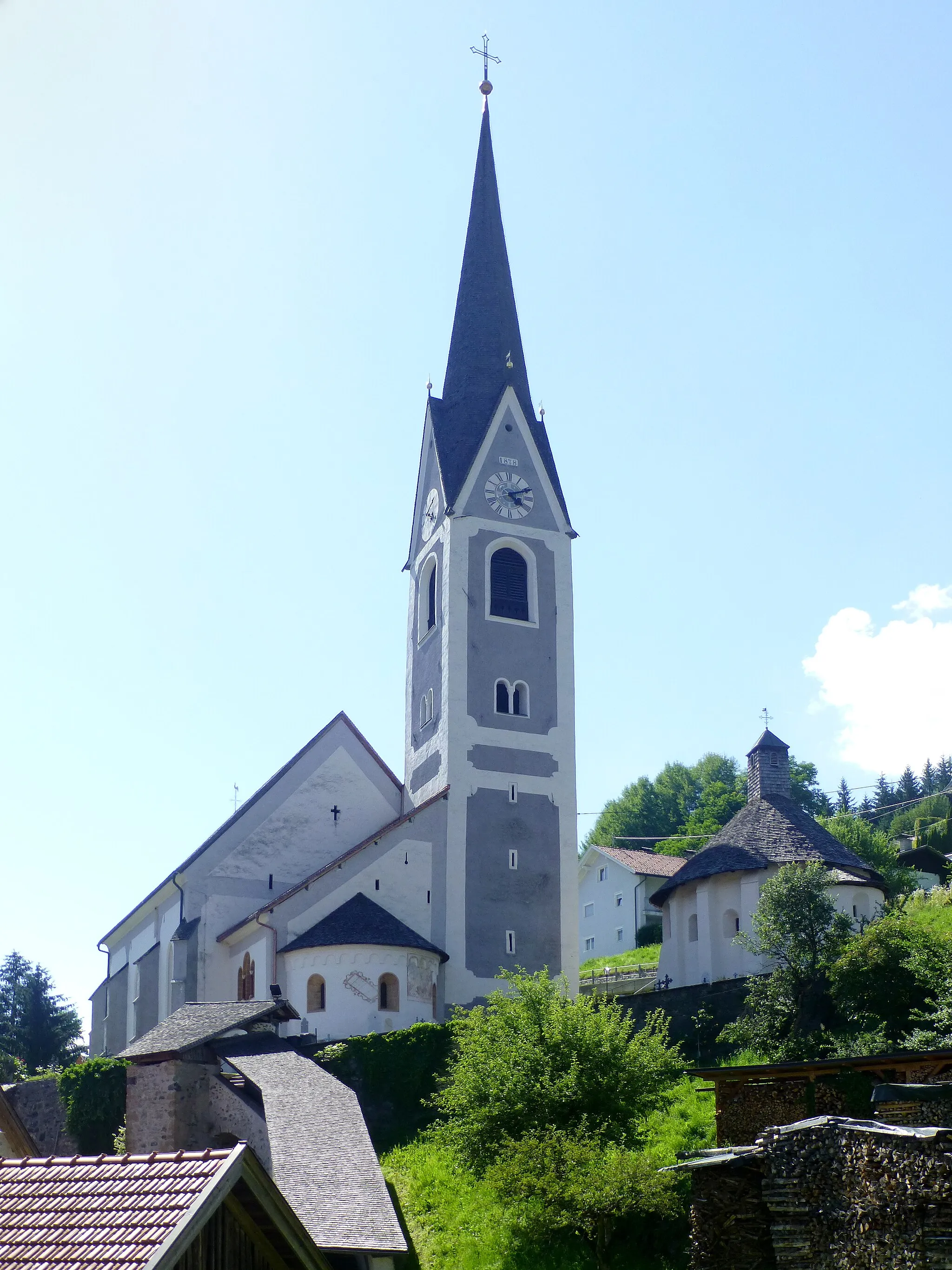 Photo showing: Pfarrkirche in Berg im Drautal; Ansicht von Osten