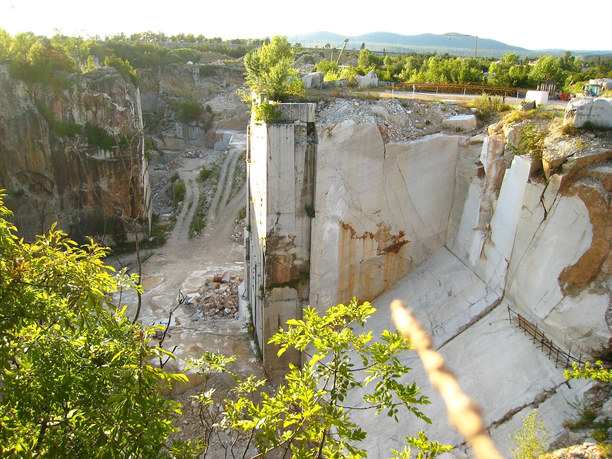 Photo showing: Cava Romana diAurisina (Trieste)