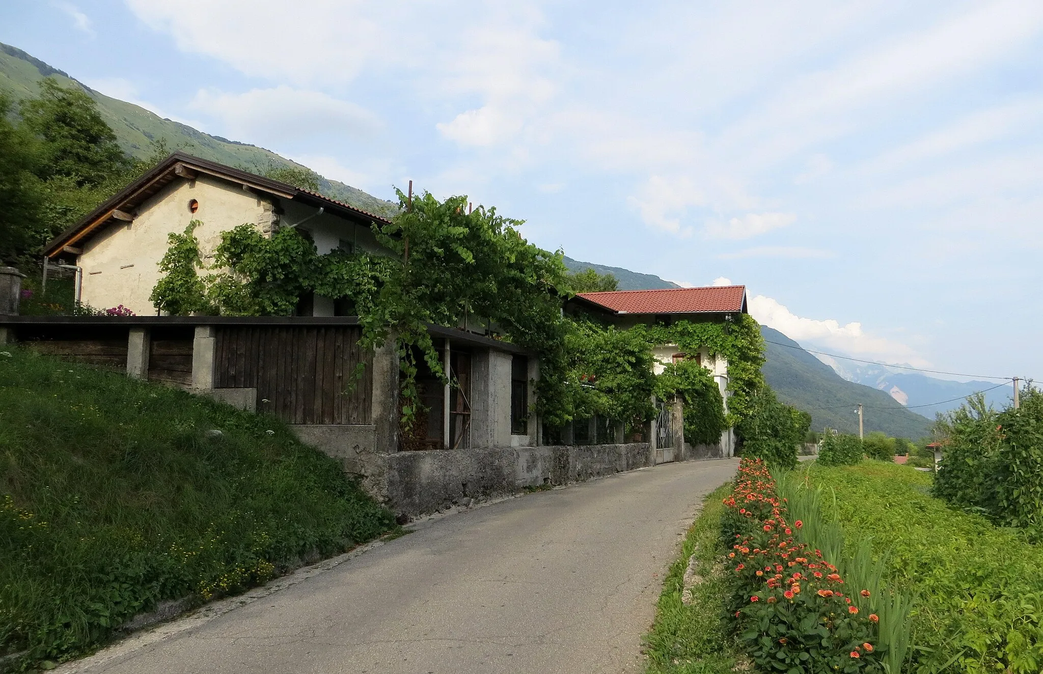 Photo showing: Borjana, Municipality of Kobarid, Slovenia