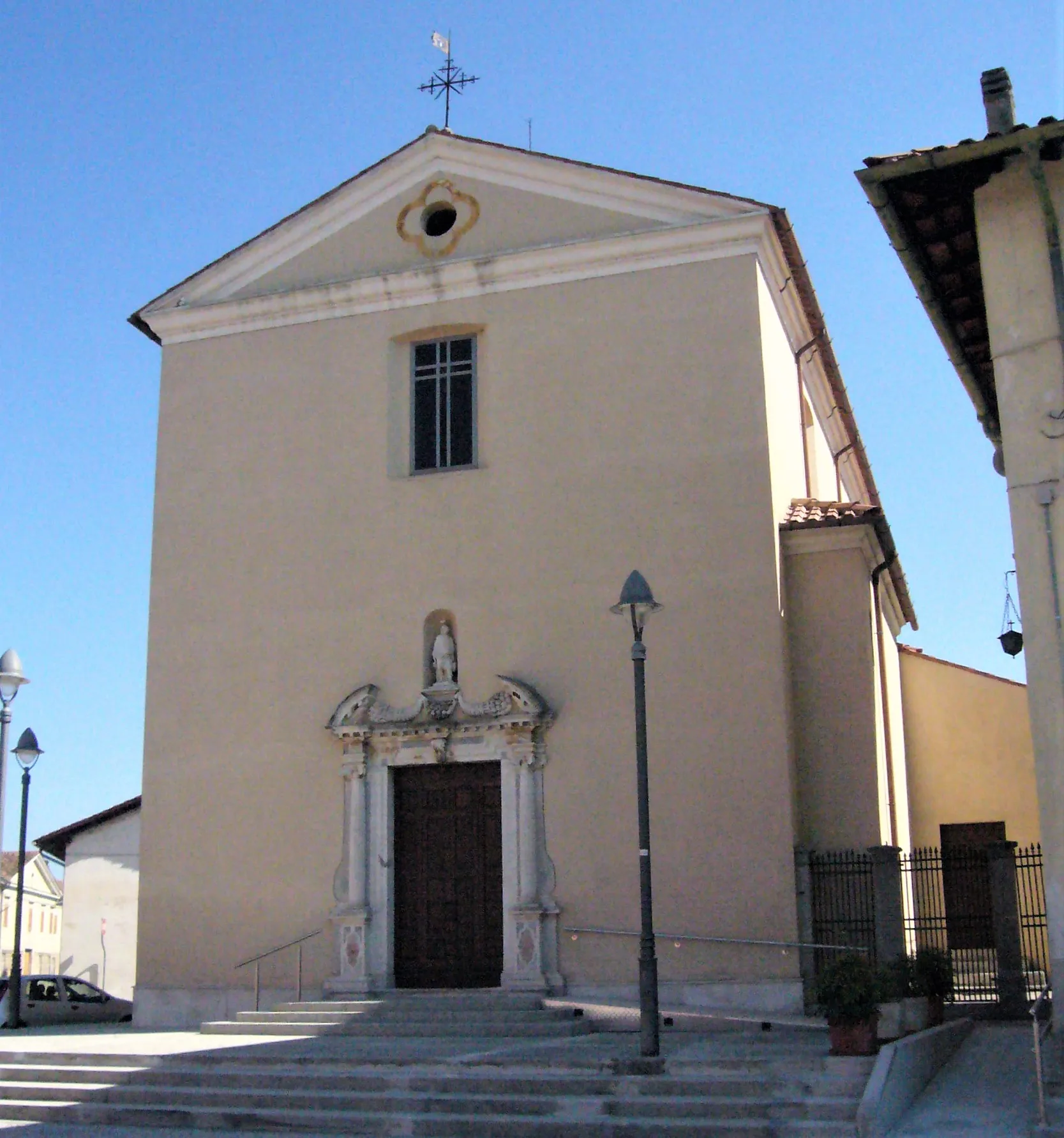 Photo showing: La chiesa parrocchiale di Felettis