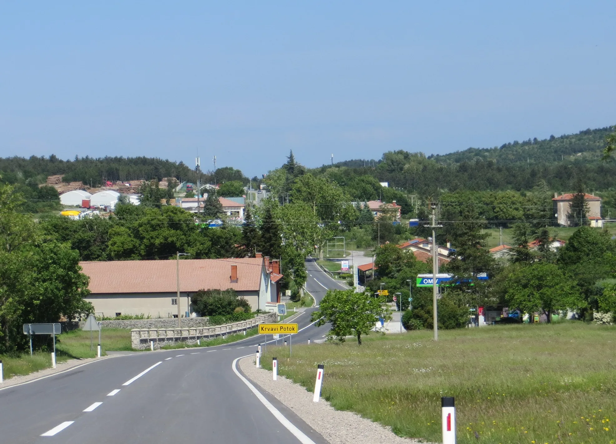 Photo showing: Krvavi Potok, Municipality of Municipality of Hrpelje–Kozina, Slovenia