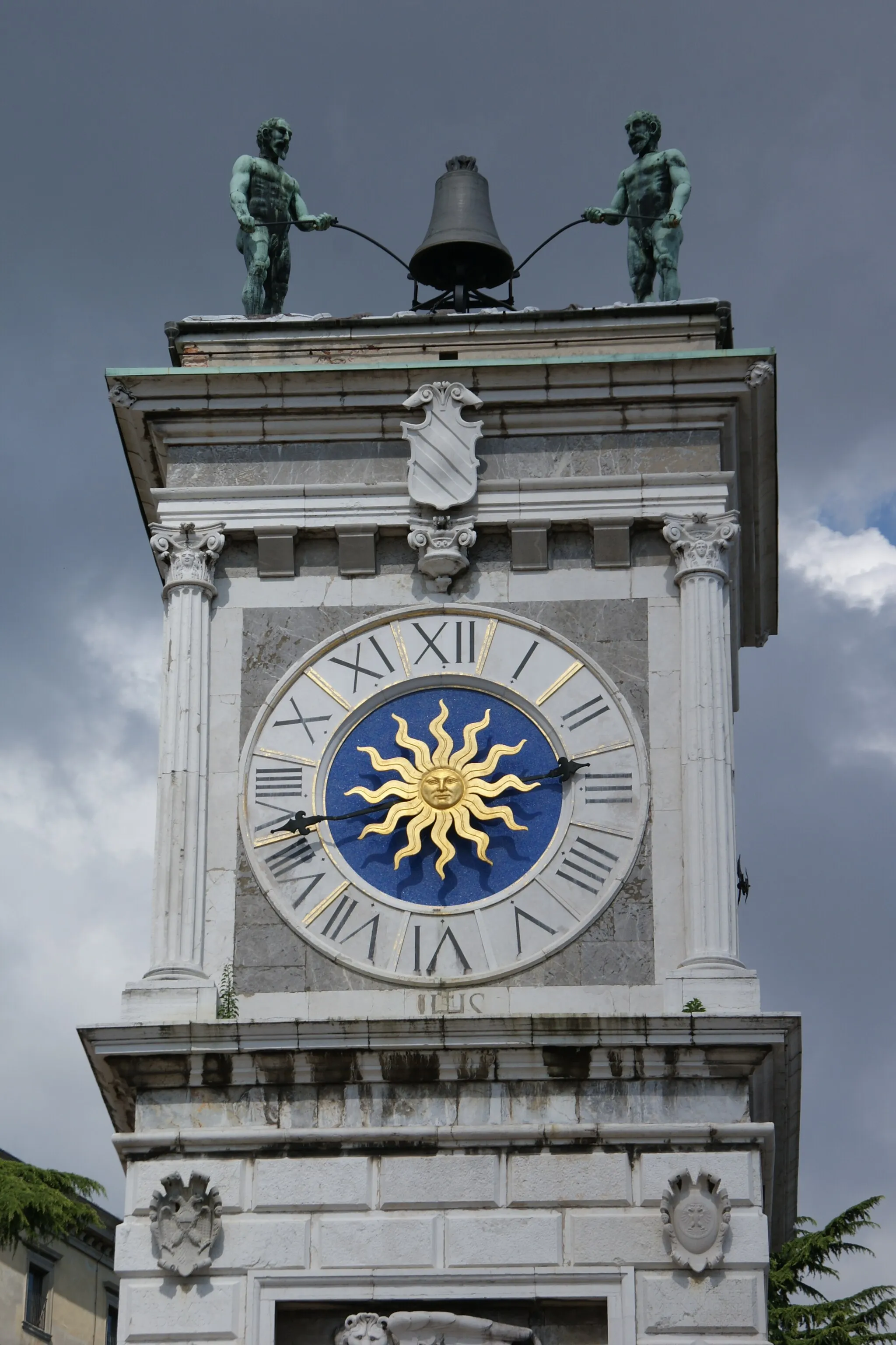 Photo showing: Udine, Loggia di San Giovanni, clock tower