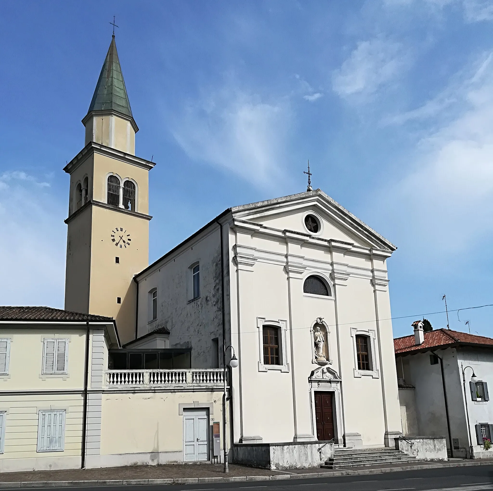 Photo showing: La chiesa di Santa Maria Assunta a Farra d'Isonzo