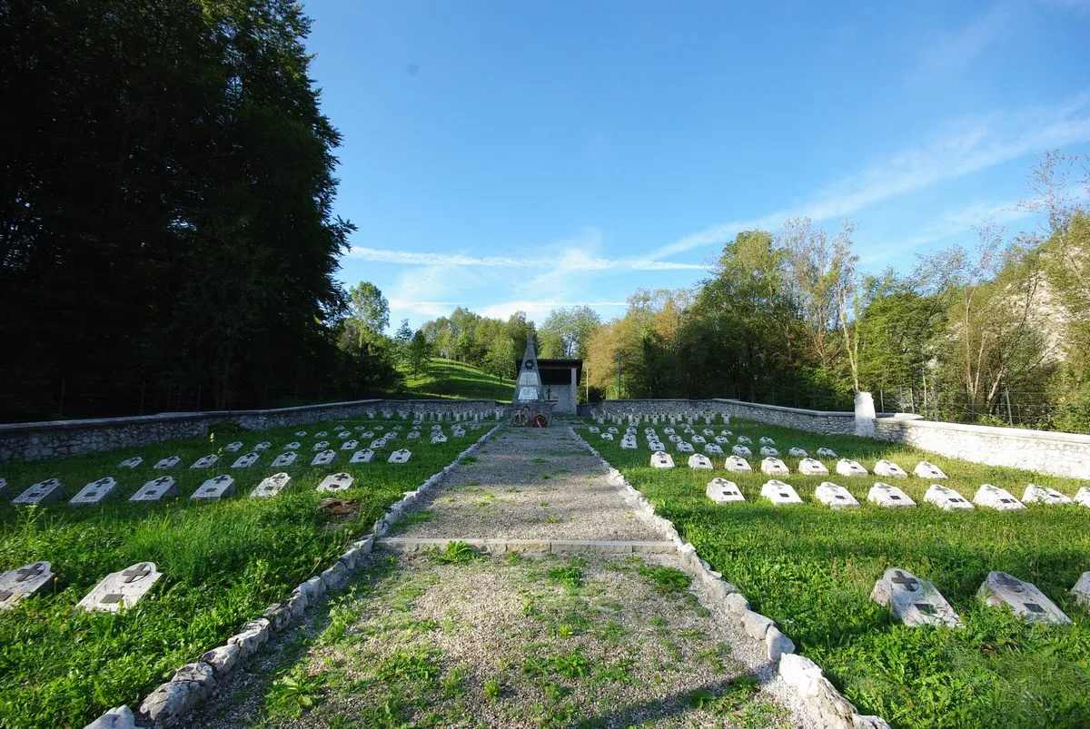 Photo showing: Cimitera di guerra di Pradis