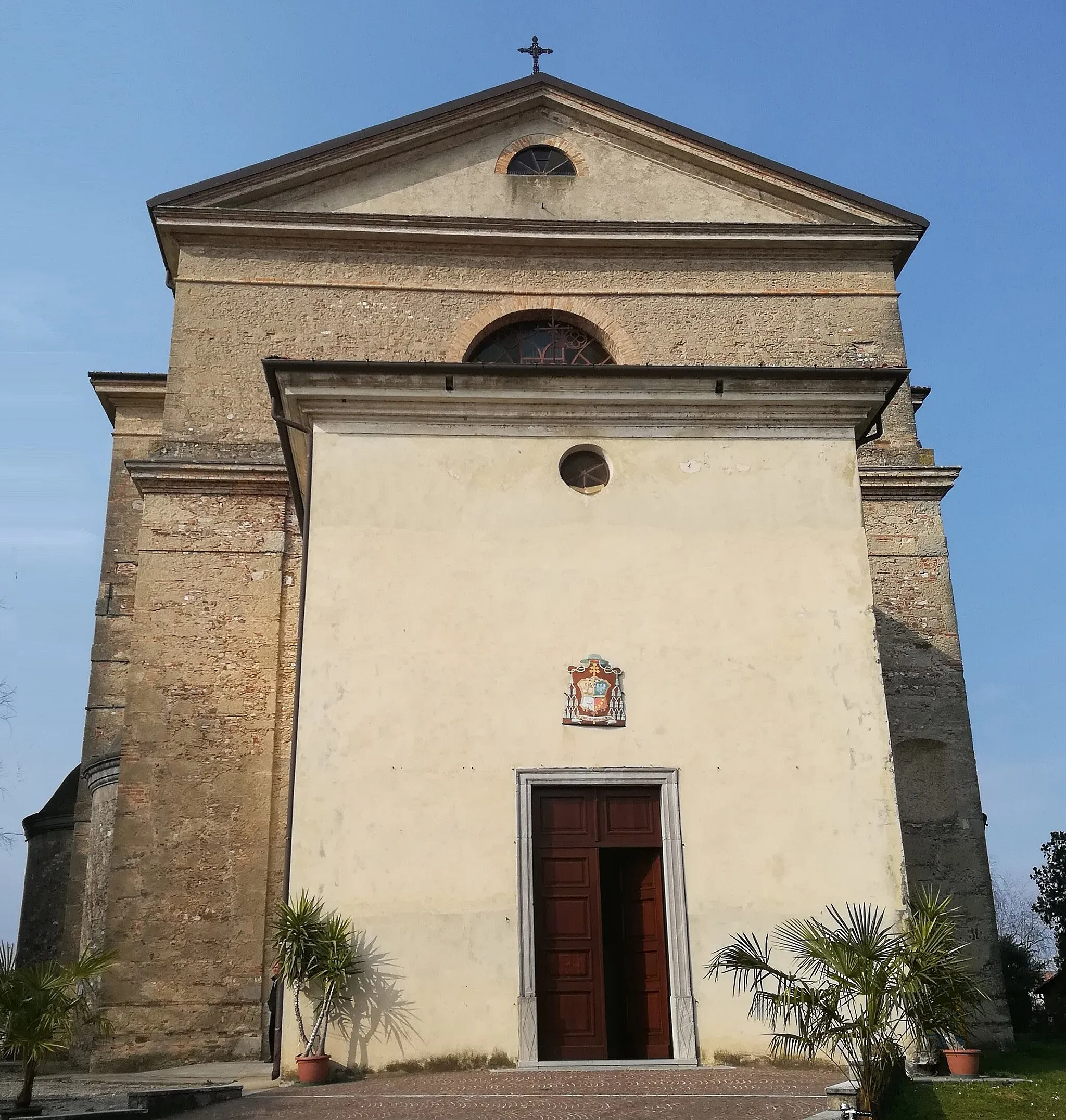Photo showing: La chiesa di Sant'Andrea a Pozzuolo del Friuli, in provincia ed arcidiocesi di Udine