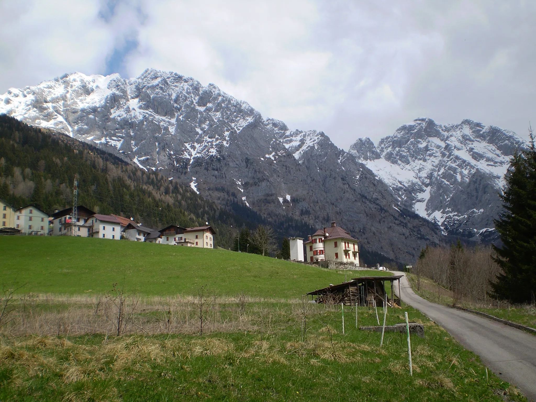 Photo showing: Collinette, frazione di Forni Avoltri, Carnia, Friuli