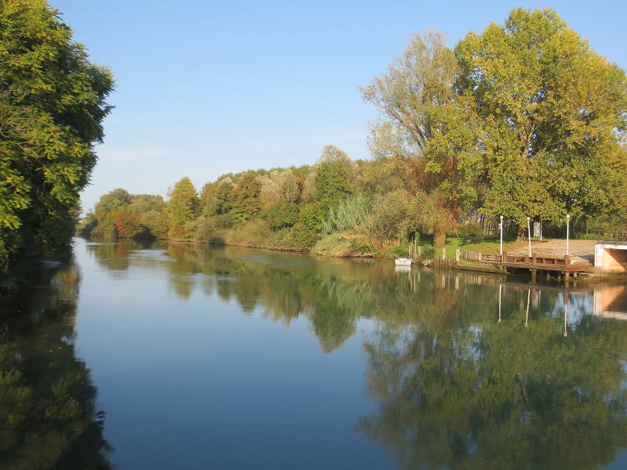 Photo showing: Precenicco, il fiume Stella