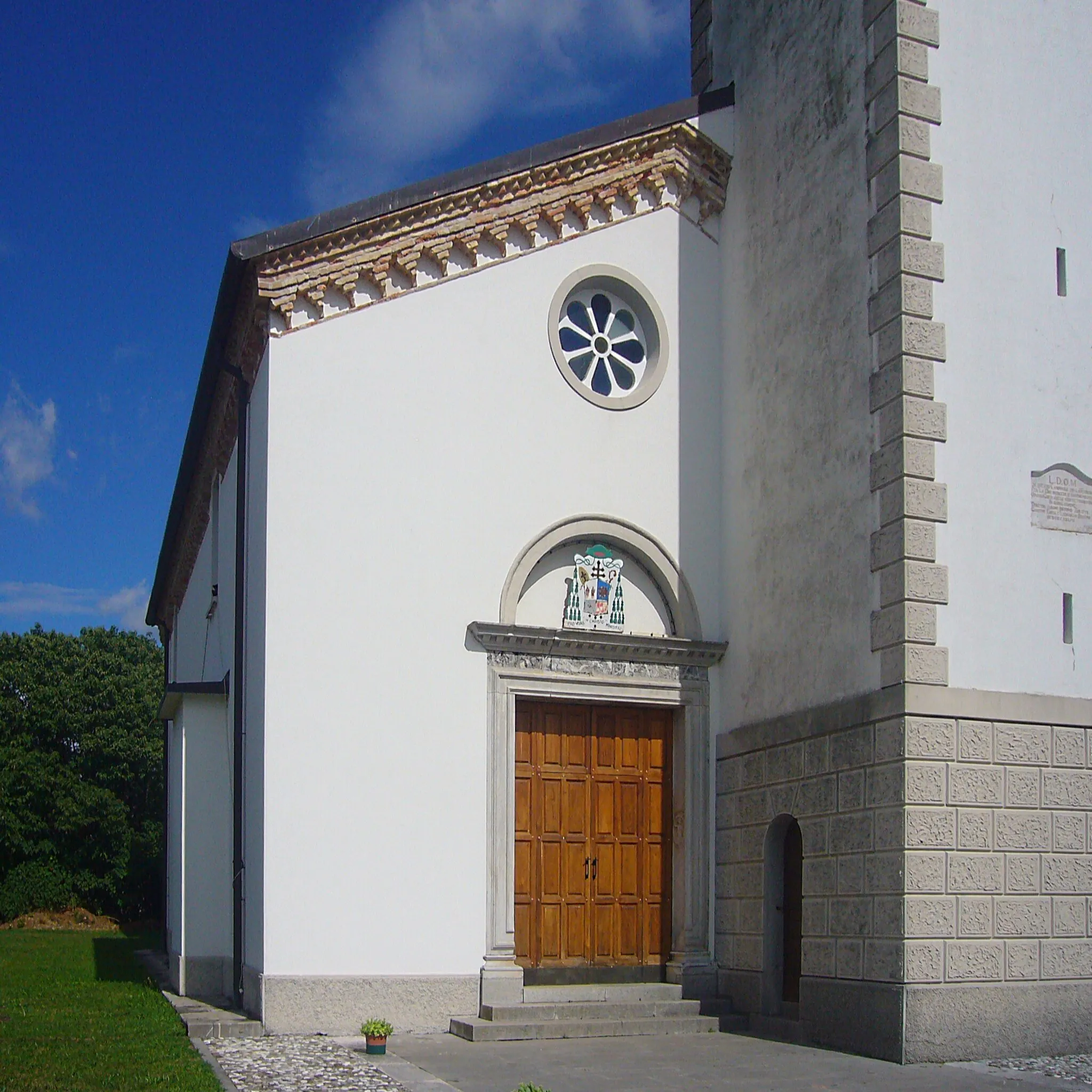 Photo showing: La chiesa parrocchiale di Villacaccia