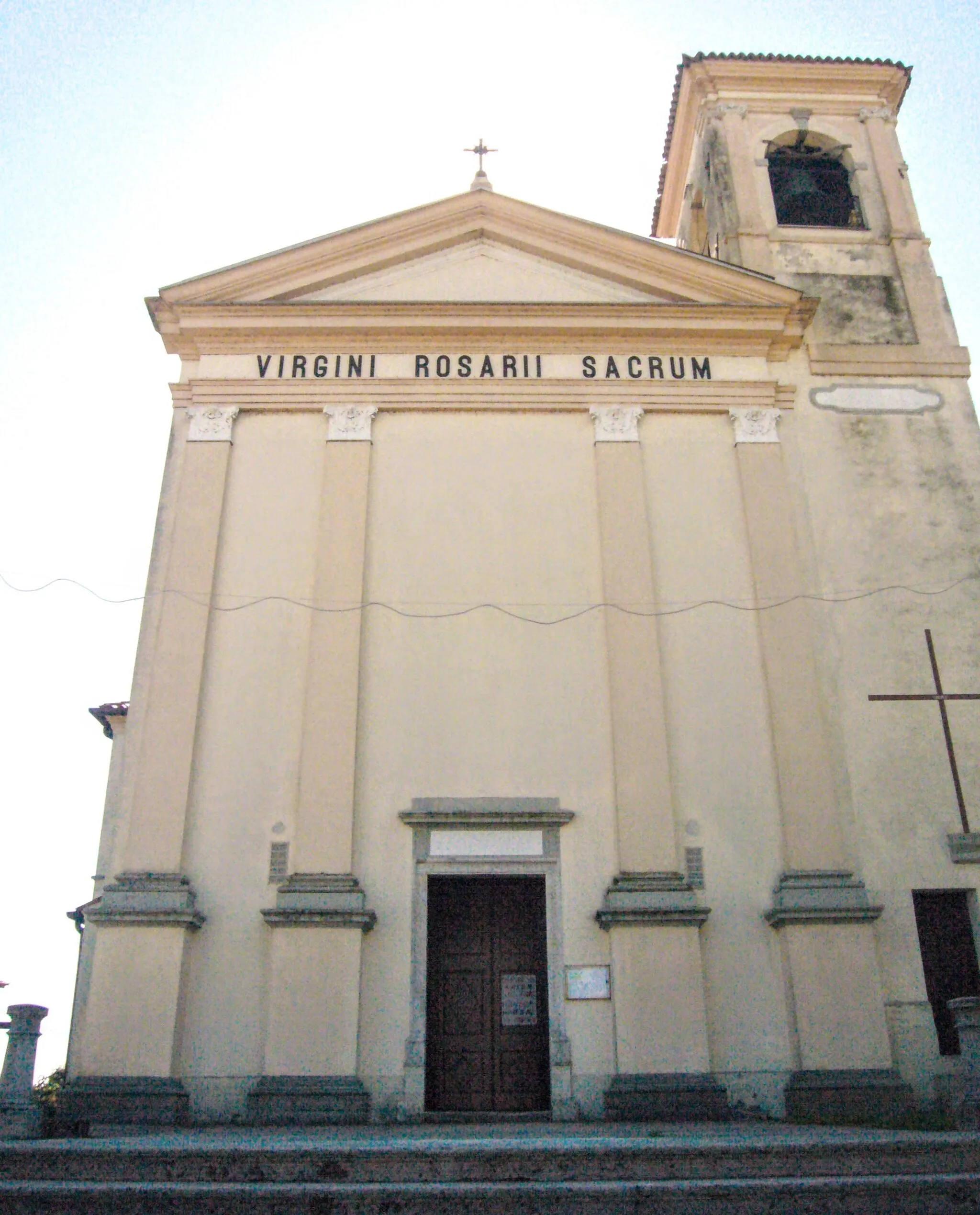 Photo showing: La chiesa parrocchiale di Santa Maria a Flambruzzo, frazione del comune sparso di Rivignano Teor