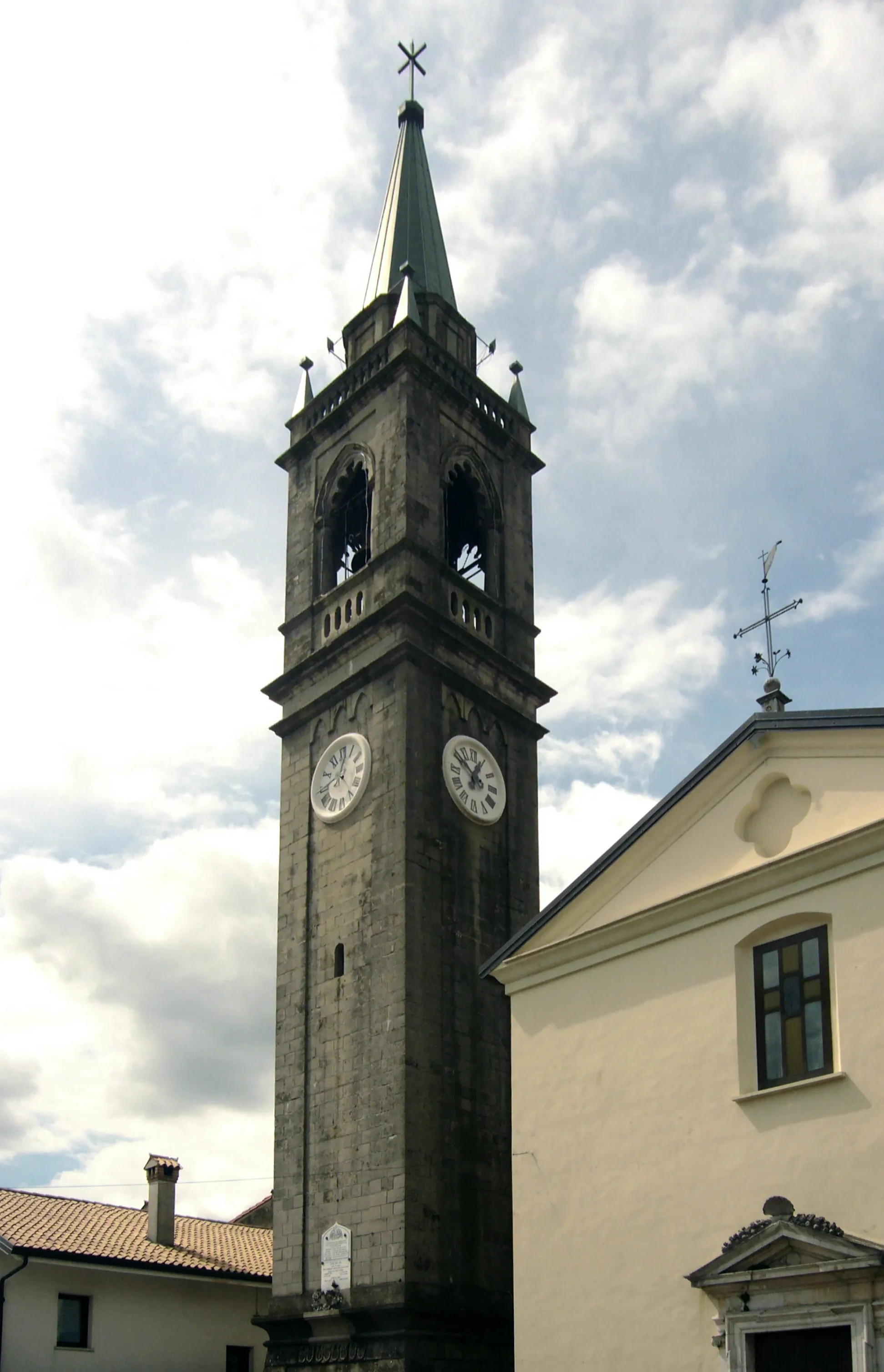 Photo showing: Il campanile di Vidulis