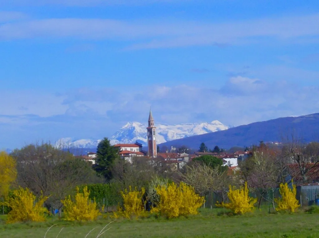 Photo showing: Panorama di Lucinico (GO)