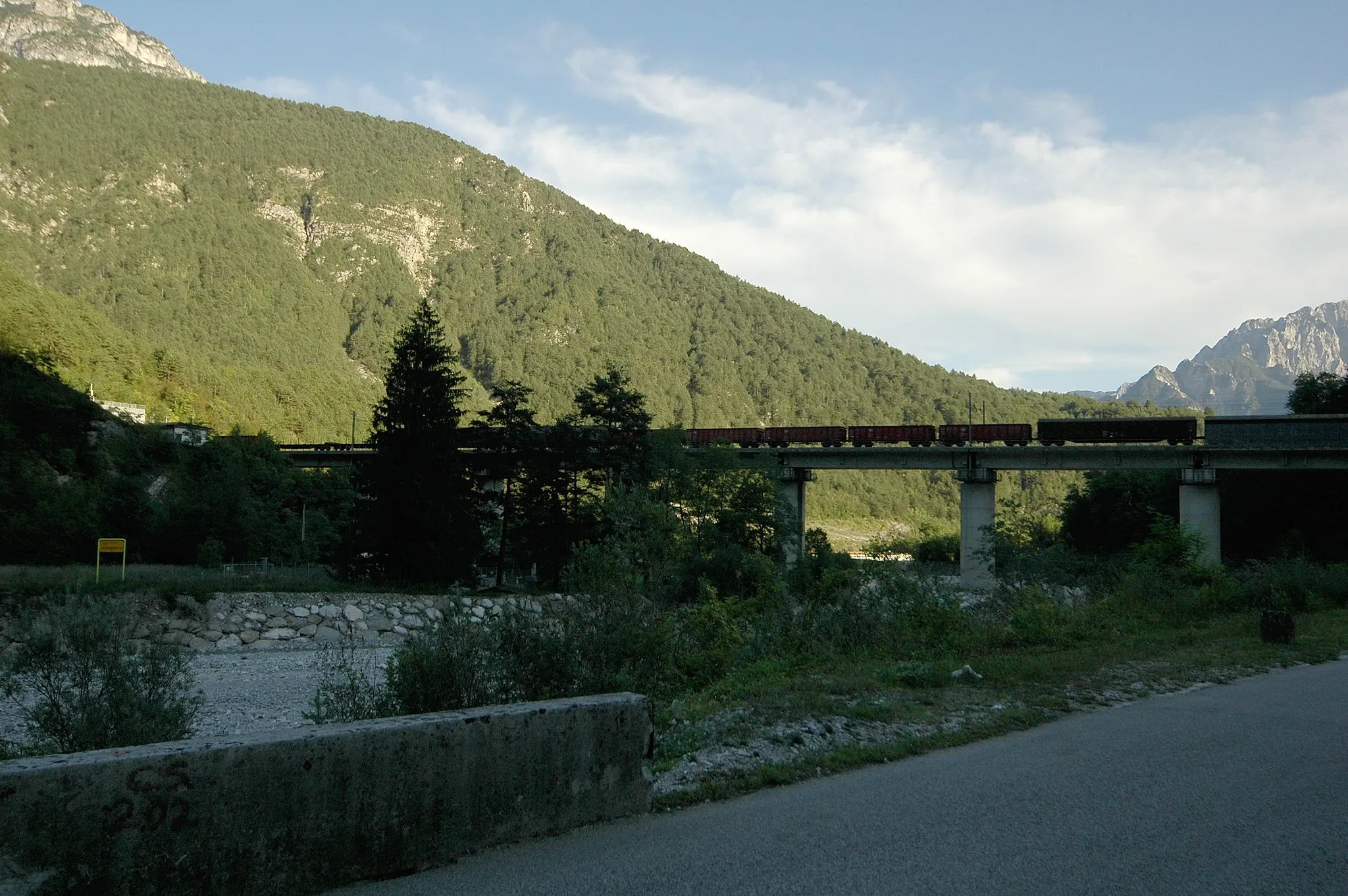 Photo showing: Aupa valley in the community Moggio Udinese, Friuli-Venezia Giulia, Italy